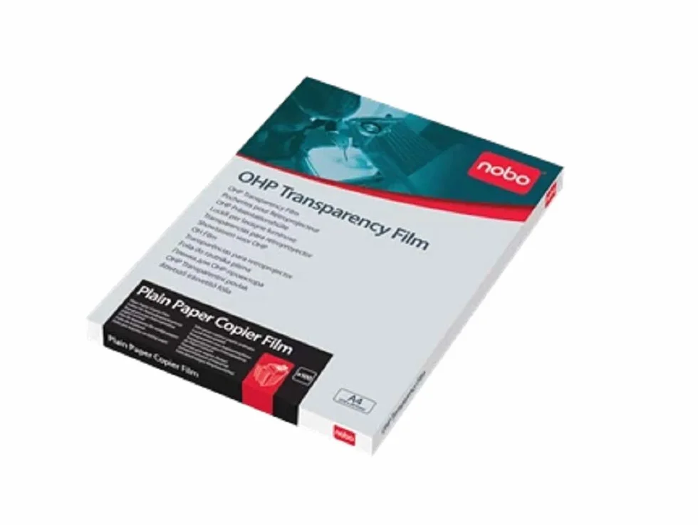 Nobo Overhead Projector Film Photocopier A4 - Pack of 100