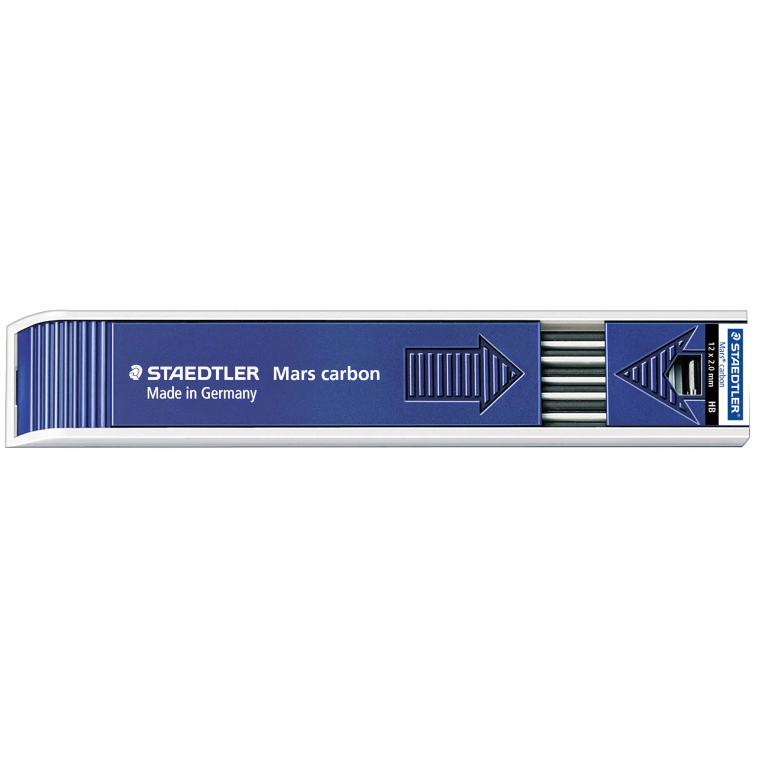 STAEDTLER Mars Carbon 2 mm rdzenie HB 200-HB, 12 szt.