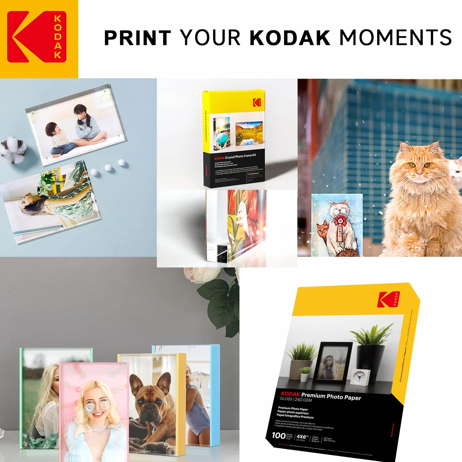 KODAK Fine Art Paper matowy papier fotograficzny 180g/m² A6 10x15cm 50 arkuszy