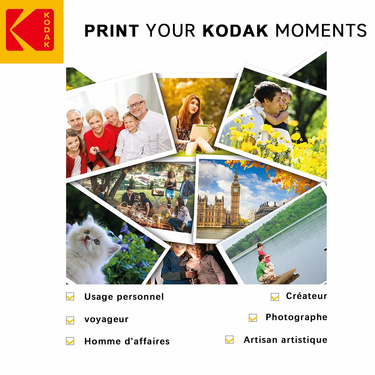 KODAK Fine Art Paper matowy papier fotograficzny 180g/m² A6 10x15cm 50 arkuszy