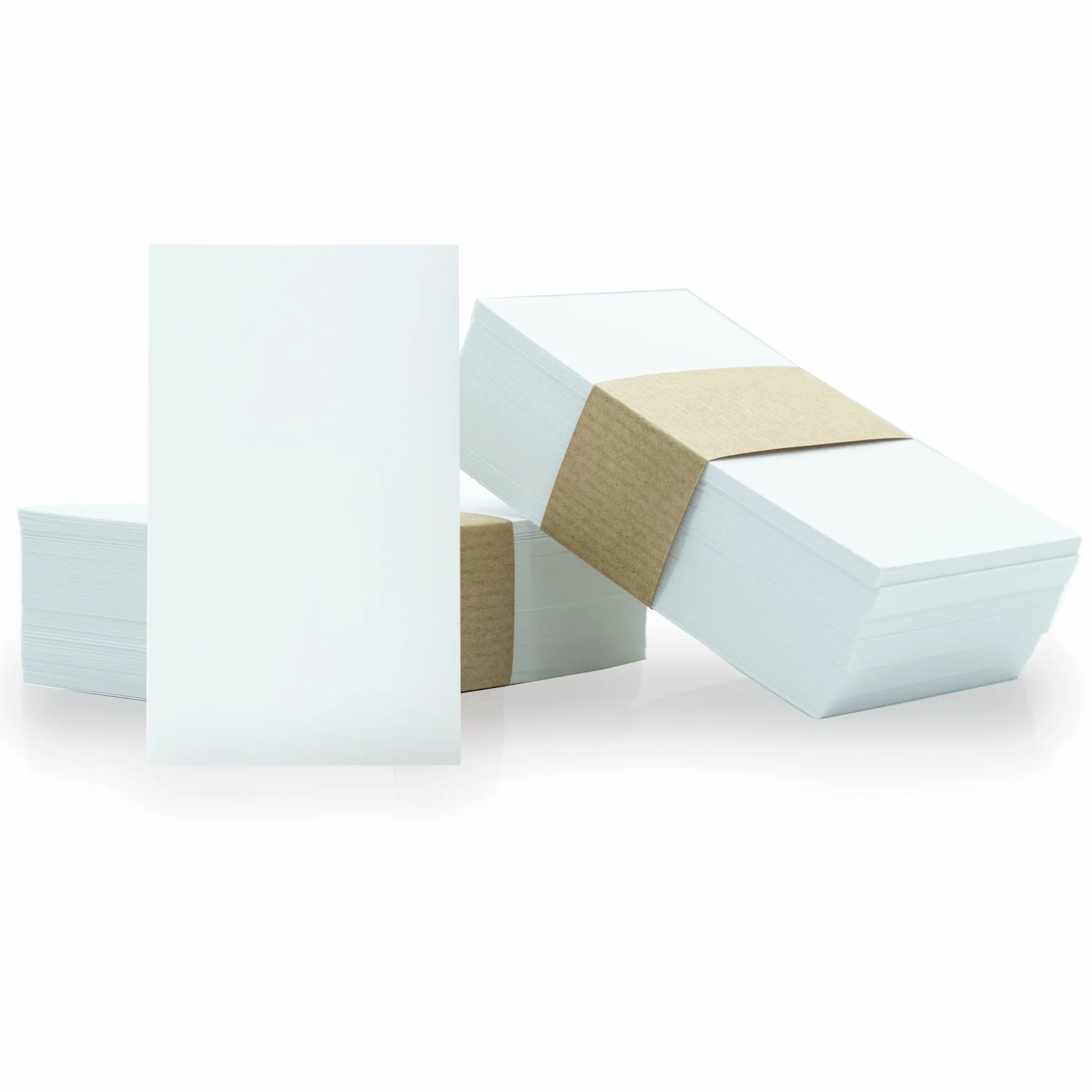 Finoly Białe Karty Papierowe Zestaw 200 szt 5x8 cm