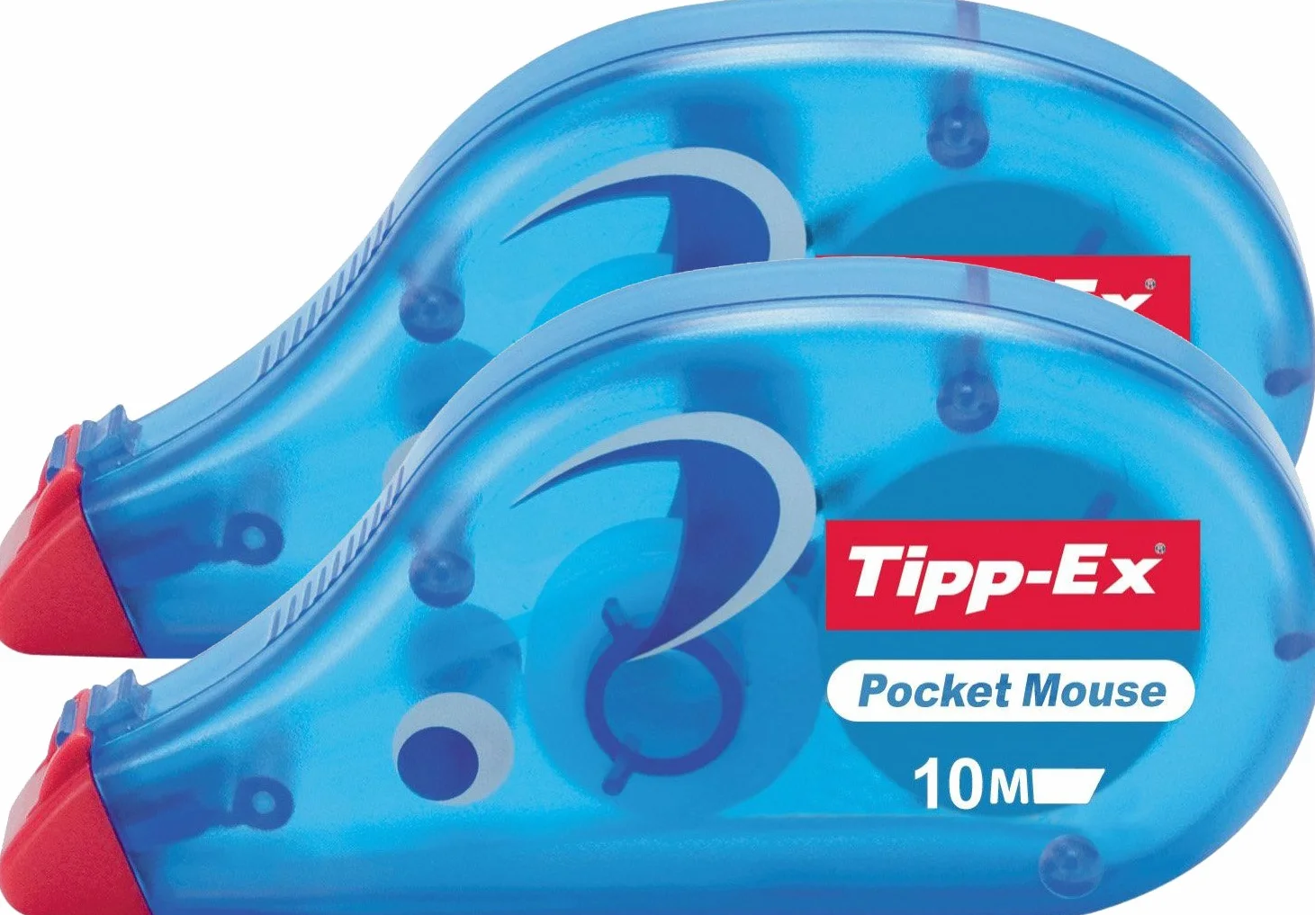 Tipp-Ex Taśma korekcyjna Pocket Mouse 10 m Tippex 7500, rolka korektora myszy, 1