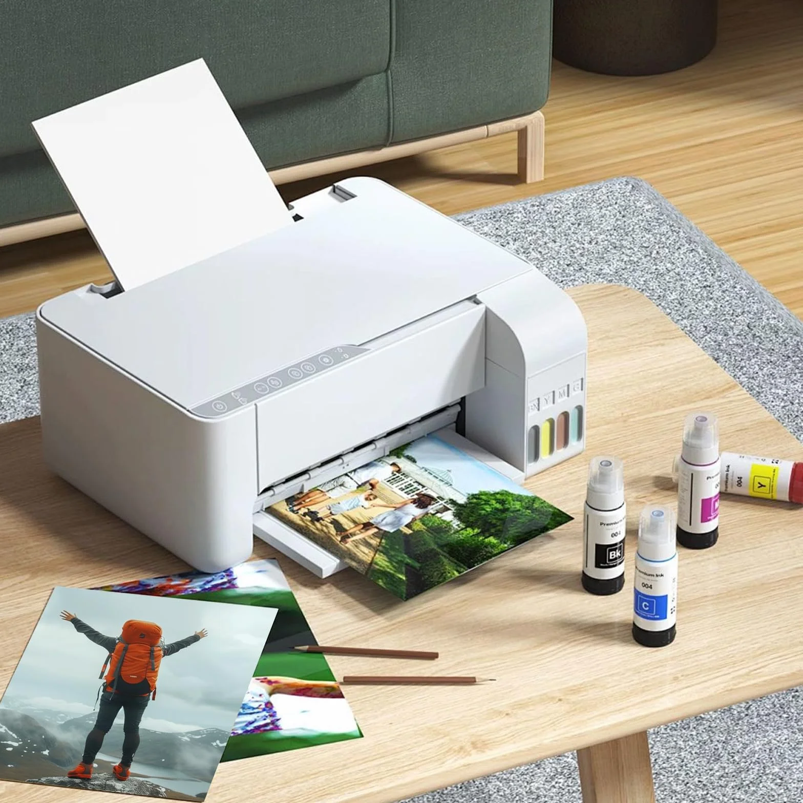 Papier fotograficzny 200 arkuszy 10x15 cm 200 g/m² wysoki połysk A6