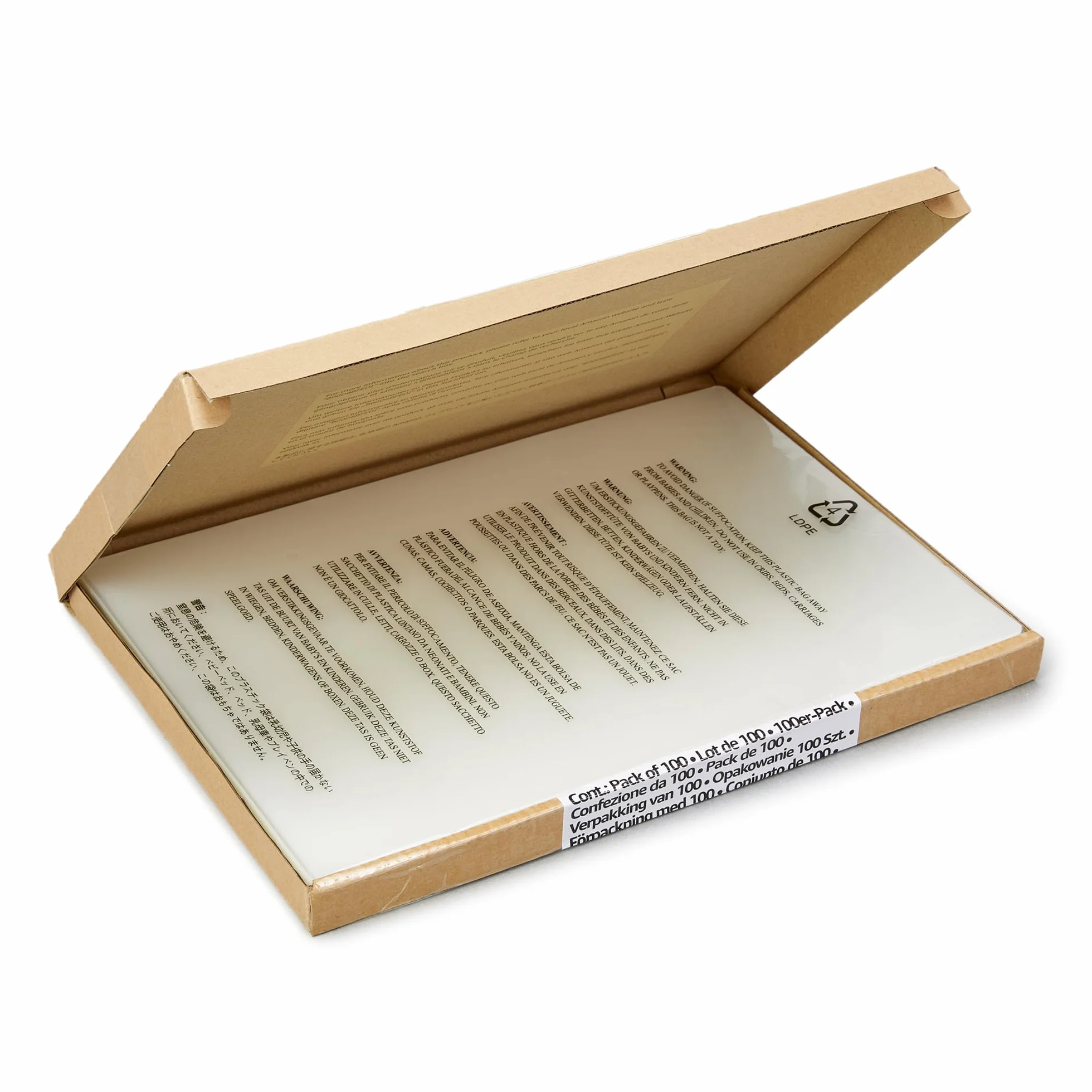 Amazon Basics Folie do Laminowania na Gorąco, A4, 100 Sztuk