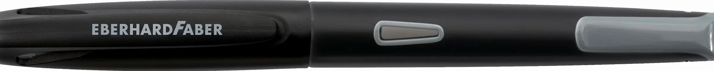 EBERHARD FABER 551002 - Zestaw piśmienny z piórem wiecznym, gumką i nabojami atramentowymi, zestaw NXT-PEN szary/czarny | Z piórem, atramentem i wkładami atramentowymi