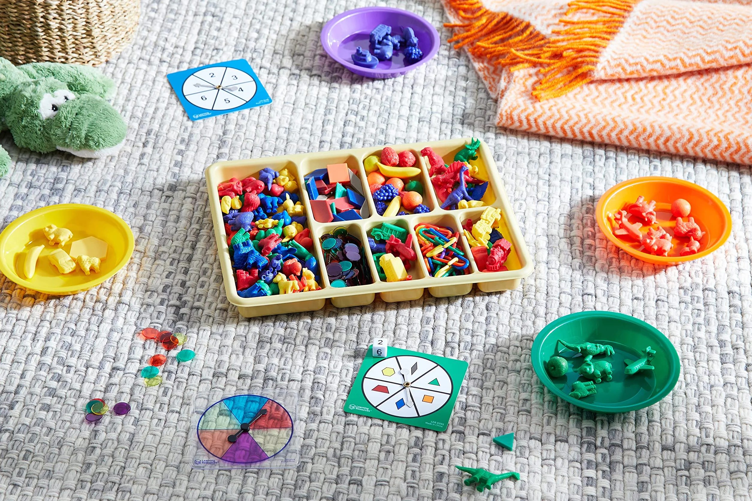 Learning Resources Super Sortowanie 643-Kawałek Zabawka Zestaw