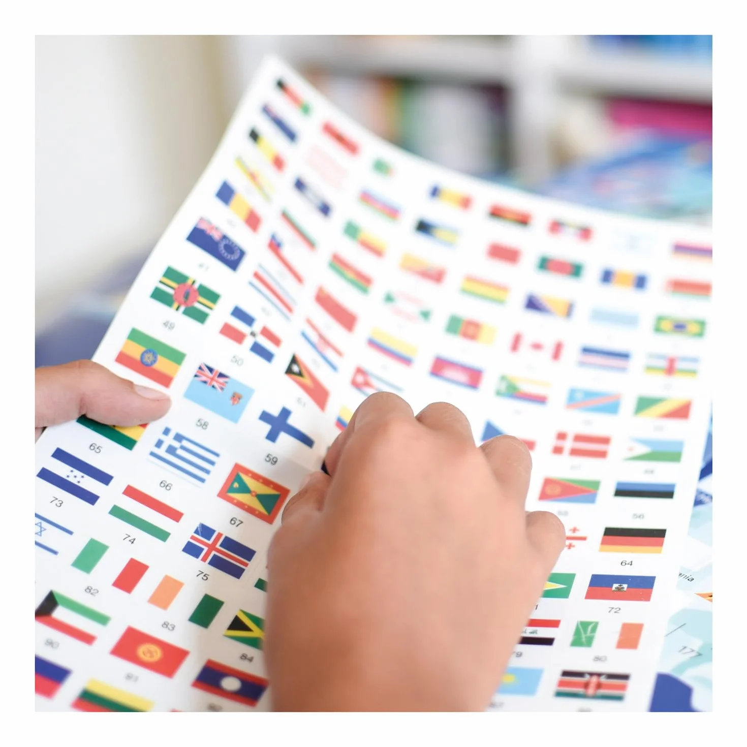 POPPIK - Lernposter & Sticker Flaggen der Welt