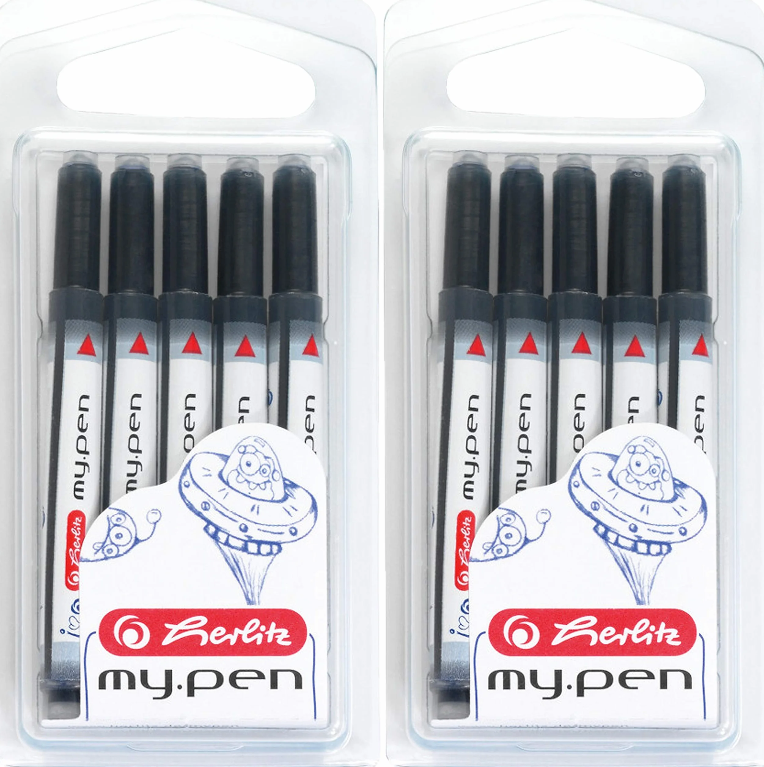 herlitz Uniwersalny wkład do pióra wiecznego my.pen niebieski 1 x 5 sztuk