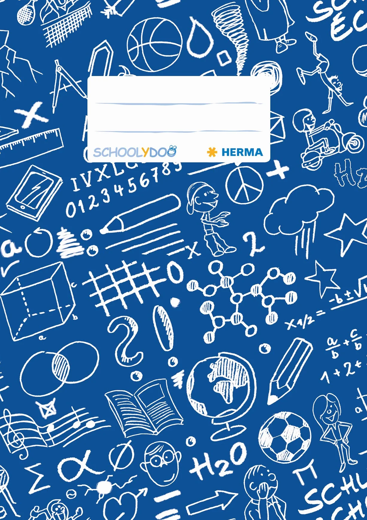 Herma Schoolydoo 20215 Okładki na Książki, Wielokolorowy, 5 x A5