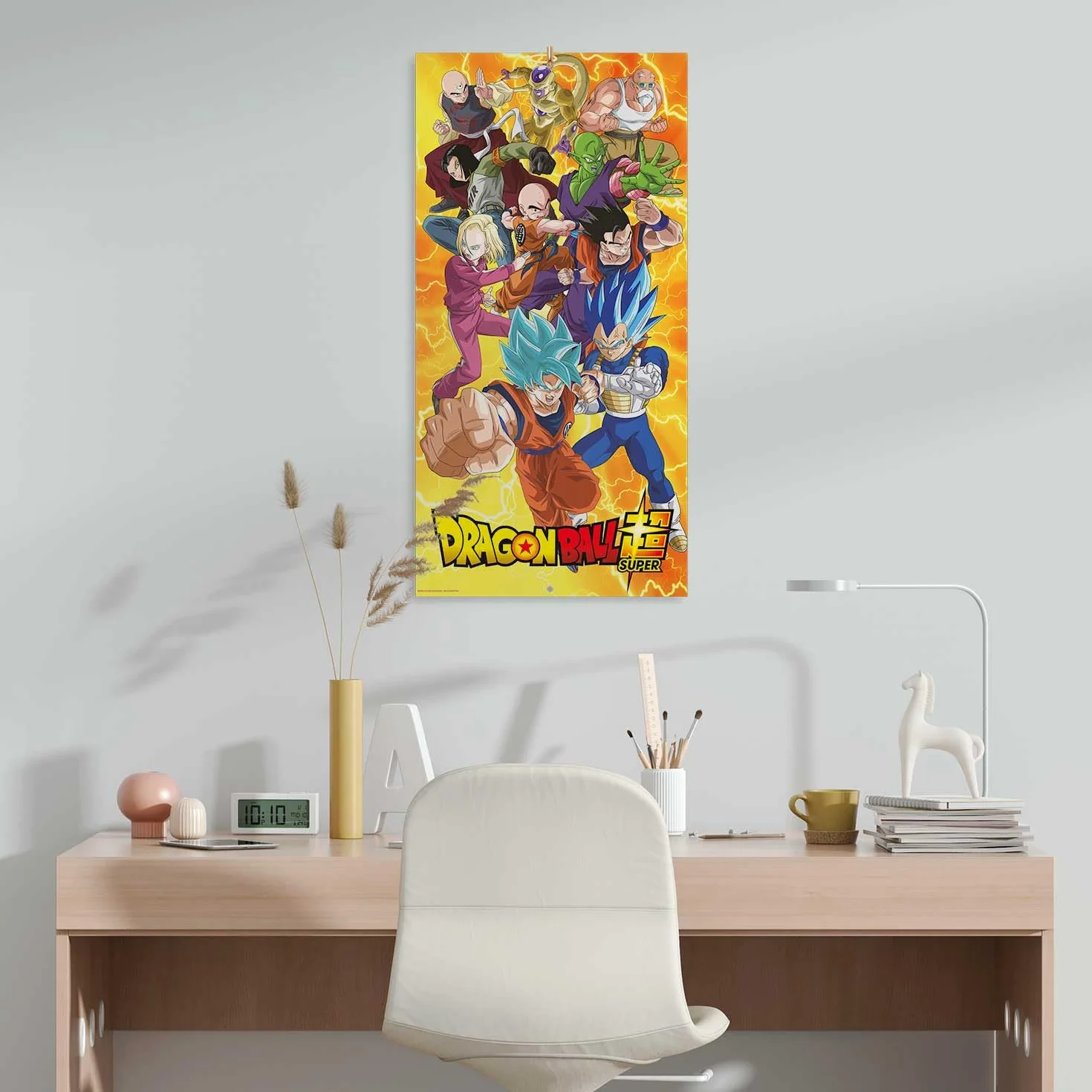 Grupo Erik Dragon Ball Wall Calendar 2026 - Square 30 x 30 cm, Family Planner Month To View