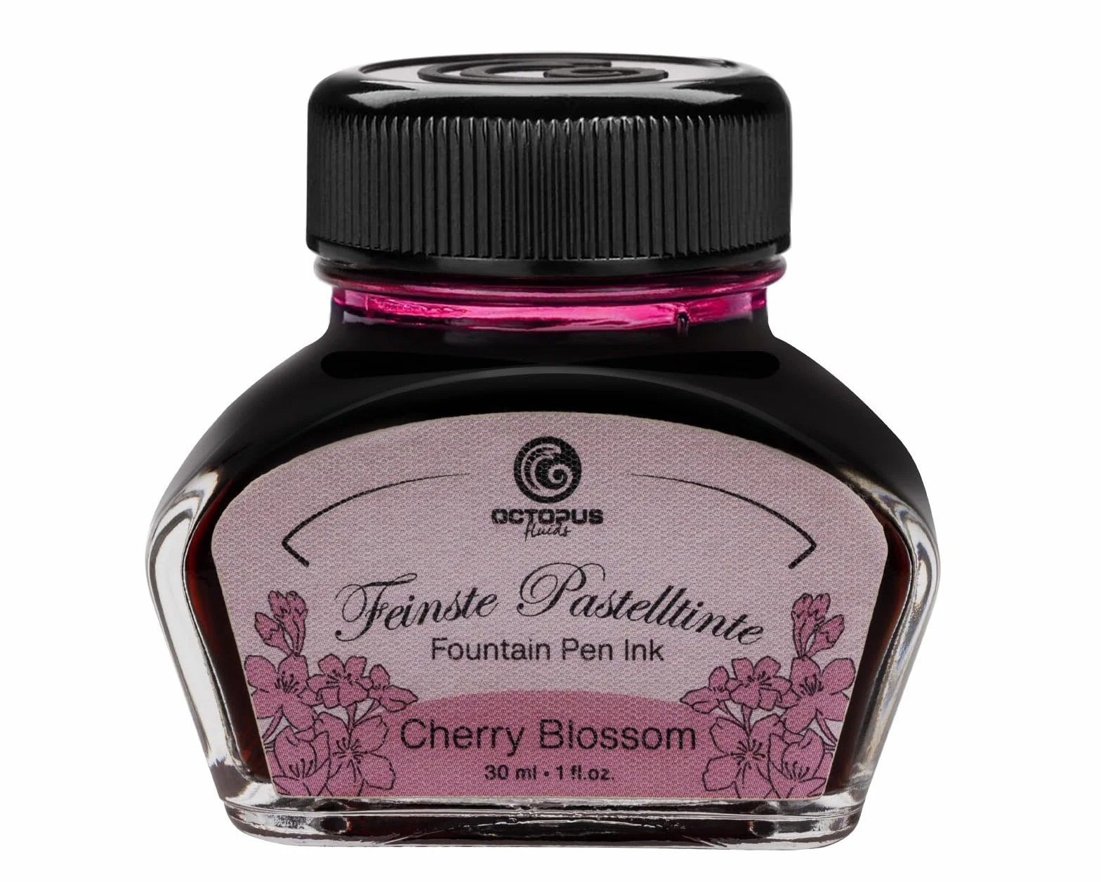 Atrament do piór wiecznych Cherry Blossom 30 ml pastelowy różowy do kaligrafii