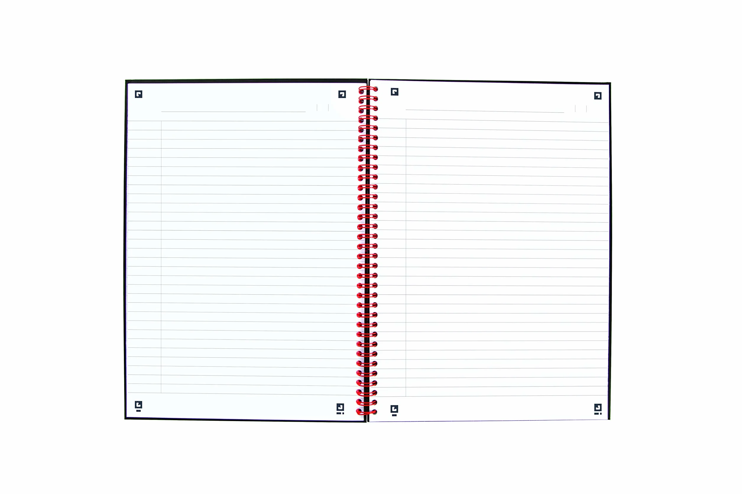 Kolobrulion A4 Black n' Red w linie 140 kartek