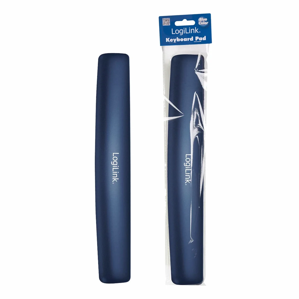 LogiLink Tastatur Gel Handballenauflage, blau