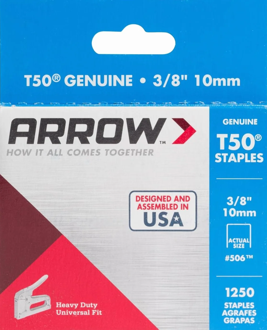 Arrow A50624 T50 zszywki 10 mm