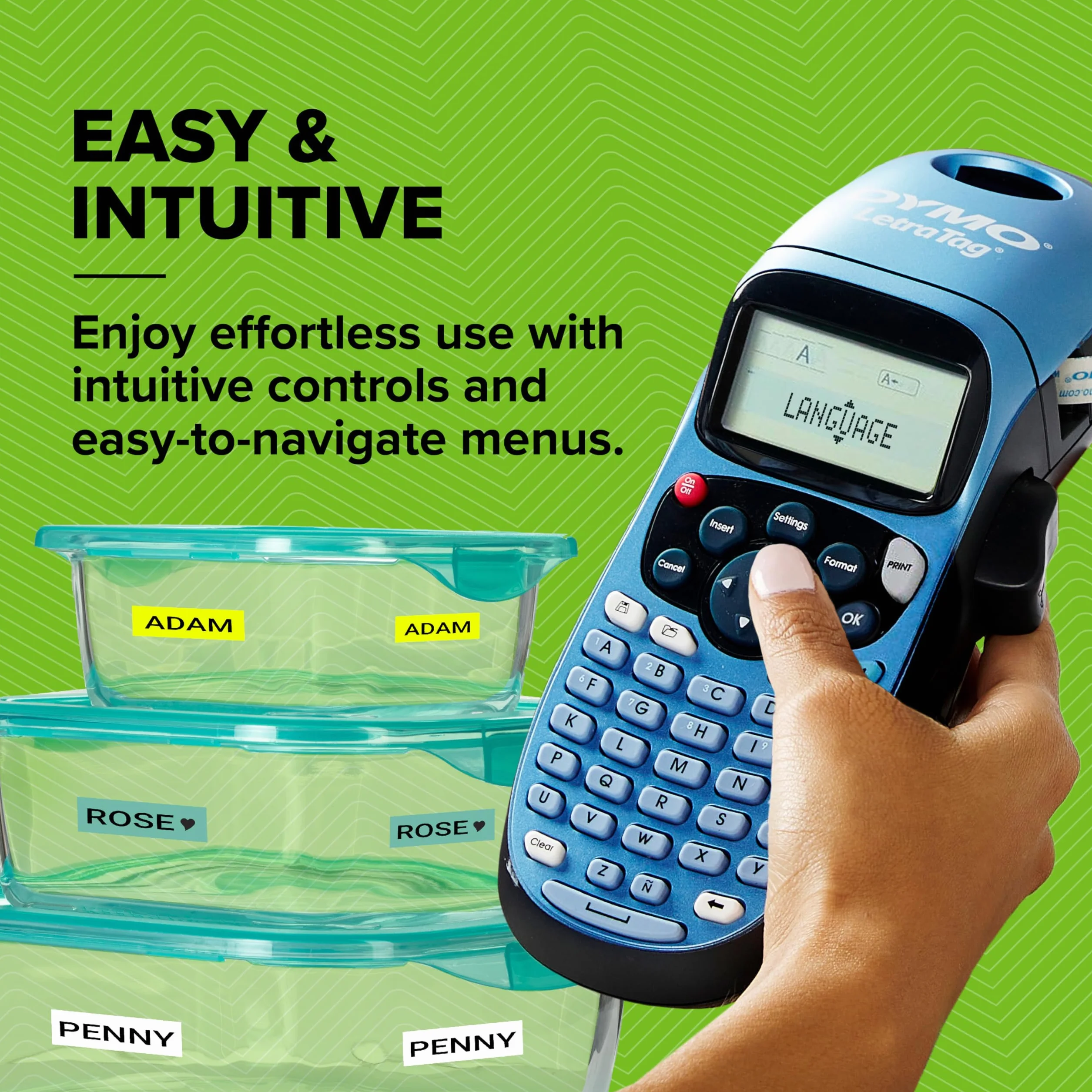 Dymo LetraTag LT-100H Label Maker Starter Kit Ręczna drukarka etykiet