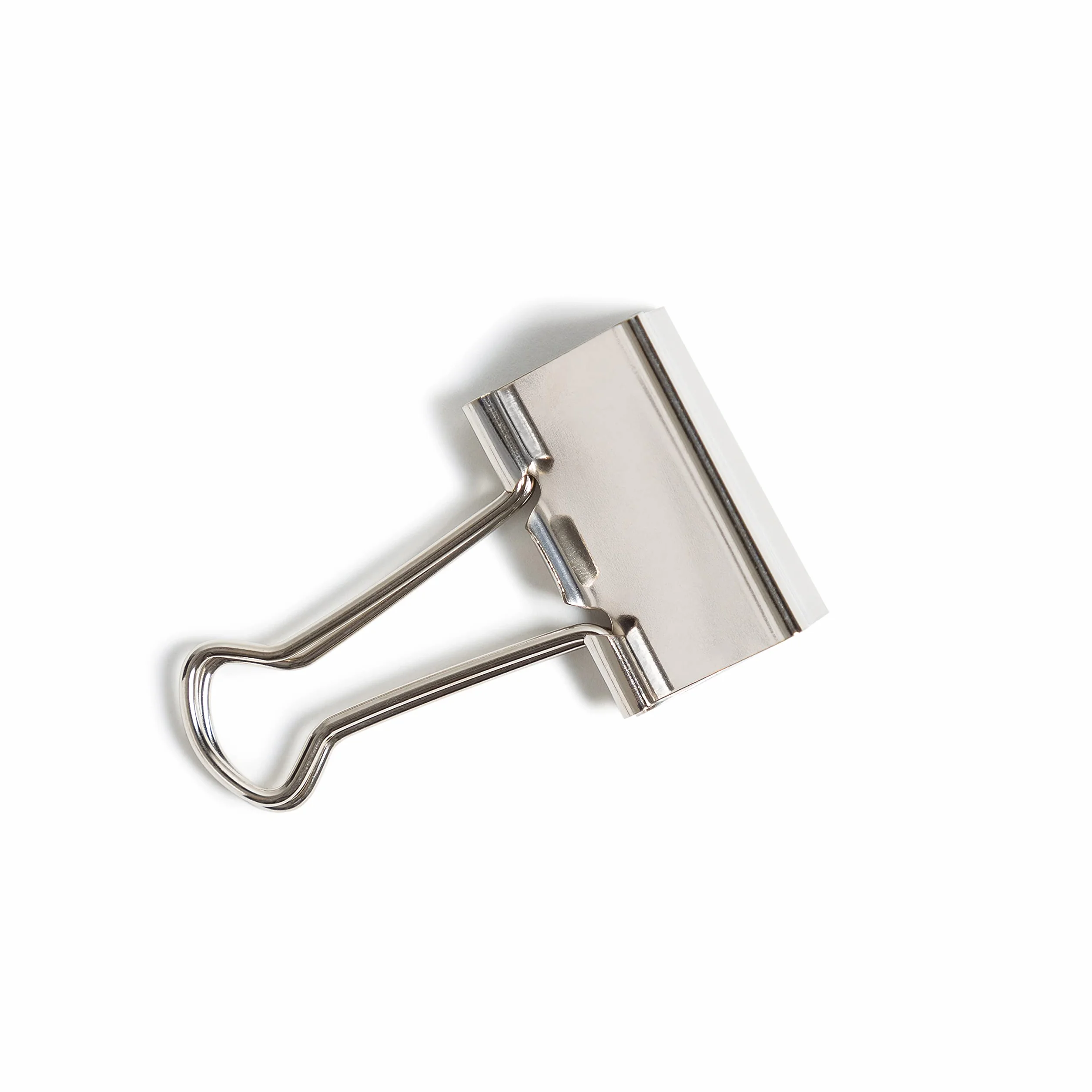 U Brands Klipsy do segregatora, metaliczne srebro, materiały organizacyjne biurowe, 32 mm, 72 szt
