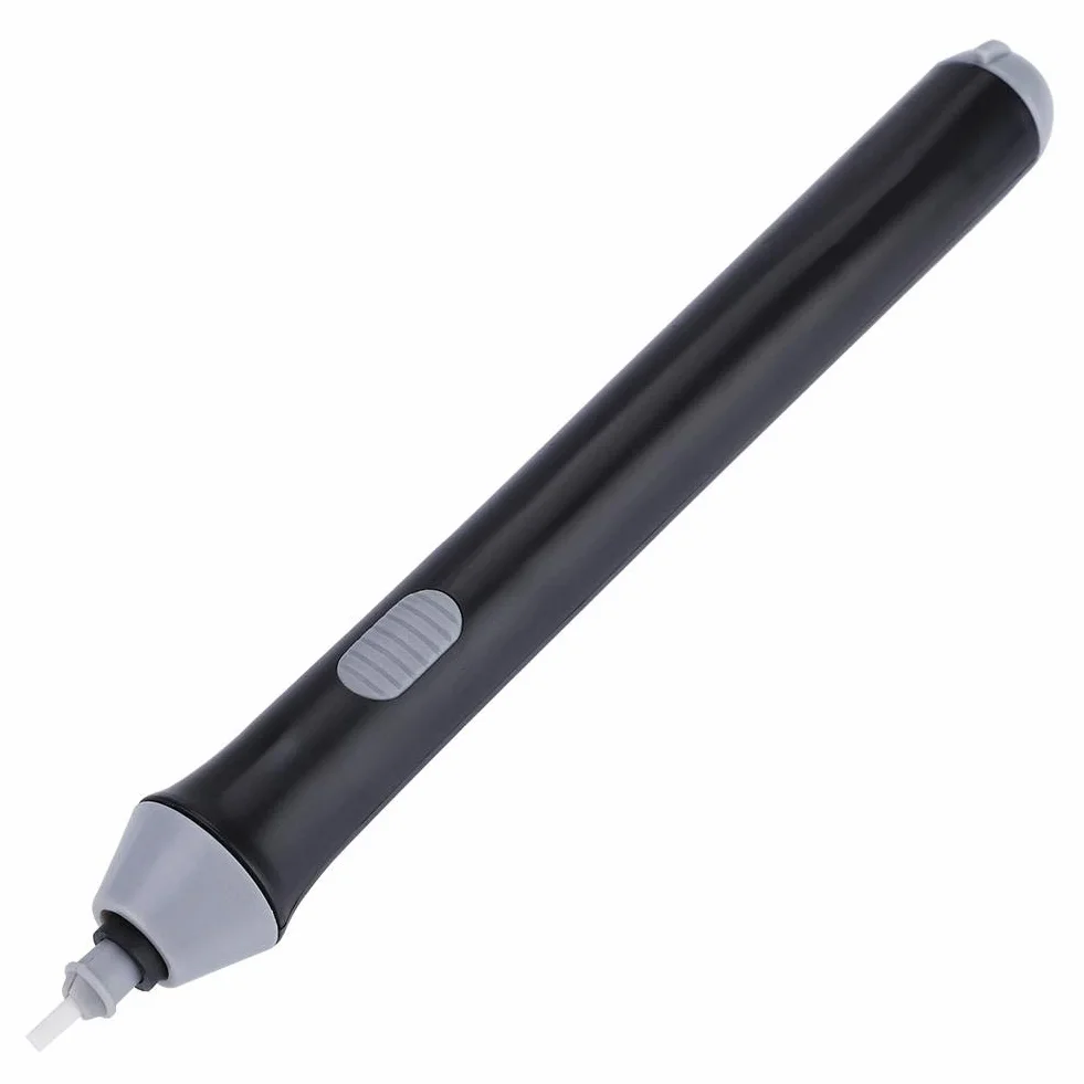 Elektryczna automatyczna gumka do ołówków Tenwin z 22 wkładami do gumki (czarna)