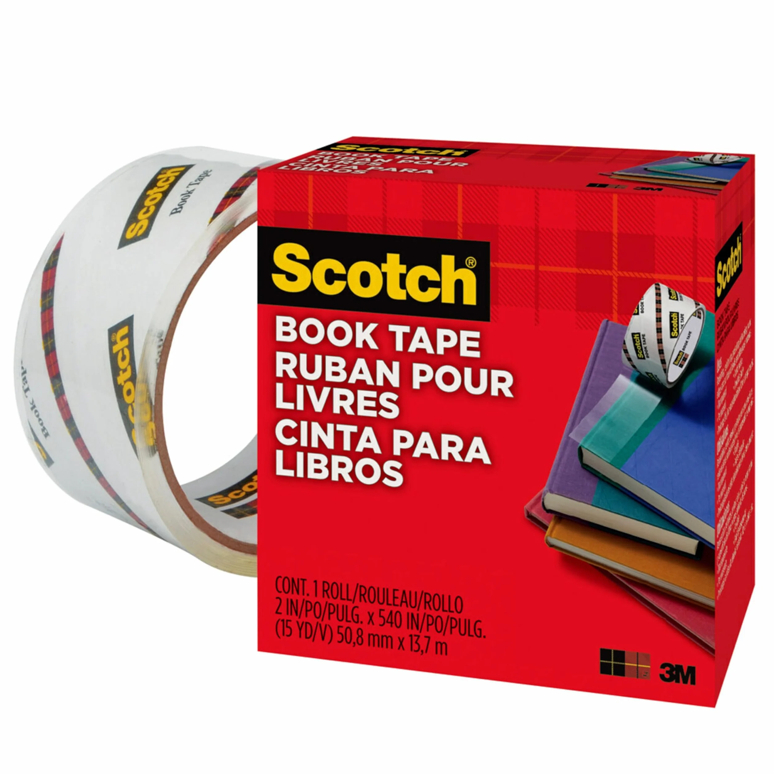 Scotch Book Tape 2" x 15 yd