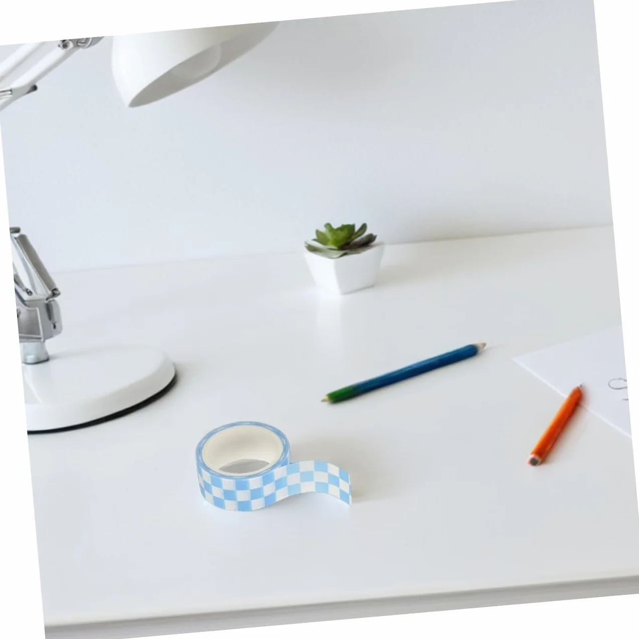 Lurrose 5 Rolek Kwadratowa Taśma Washi Zapisywalna Taśma Washi Naklejki Do Planowania Dozownik Taśmy Stacjonarnej Zabytkowe Materiały Do ​​​​dziennikarstwa Naklejki Waski Whisper Paper
