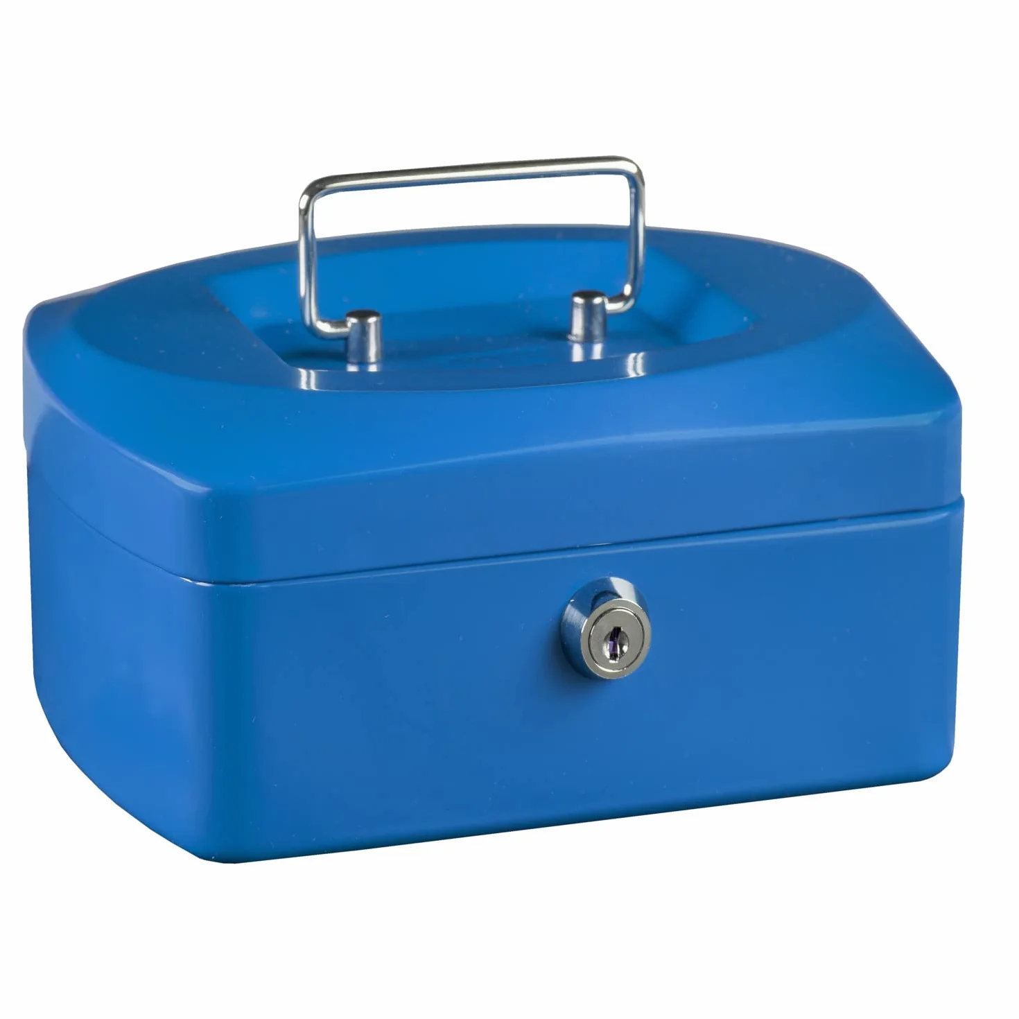 Idena 50033 - Kasa Mini, wymiary 125 x 95 x 60 mm, kolor niebieski, 1 szt.