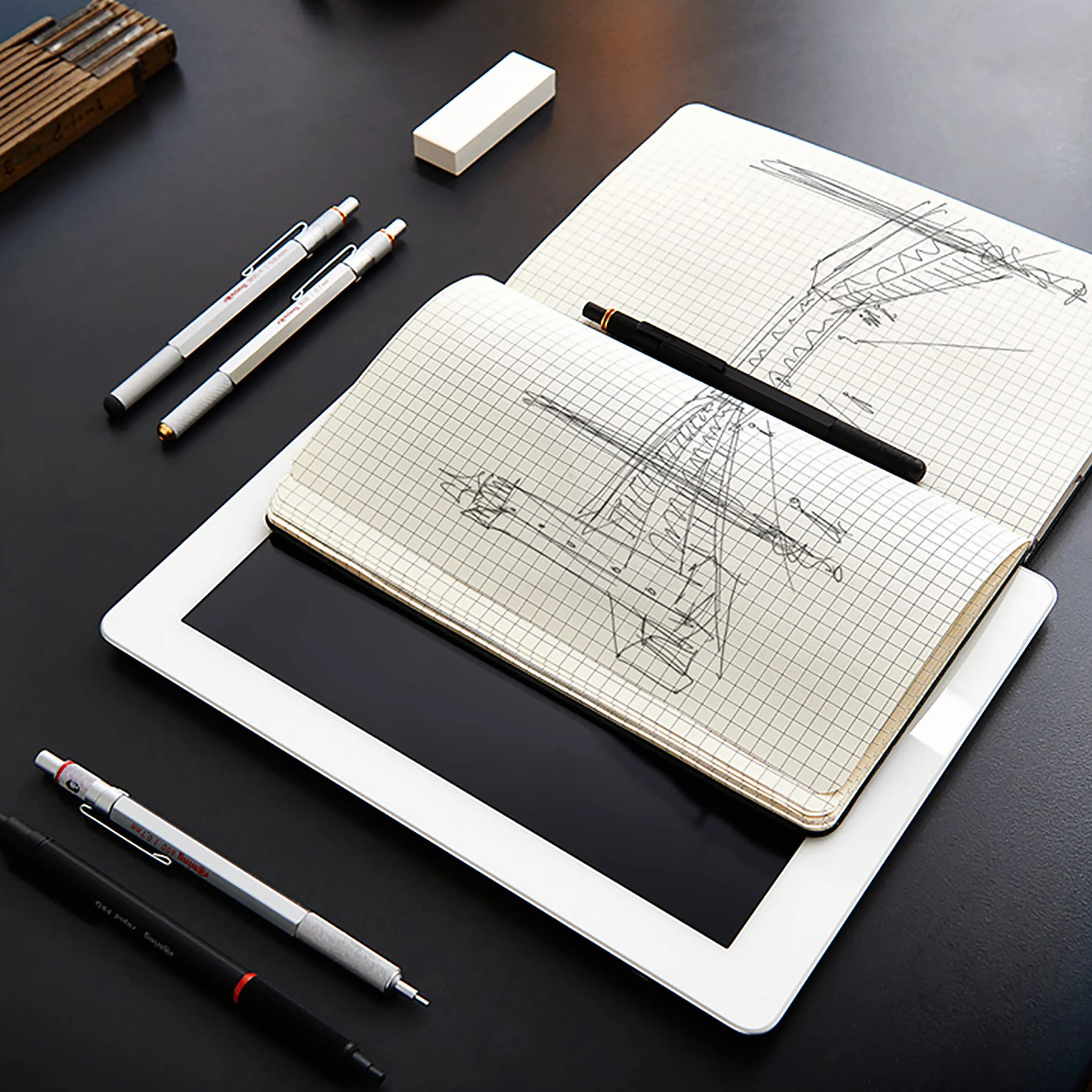 Rotring 800 Ołówek Automatyczny 0.5mm Czarny