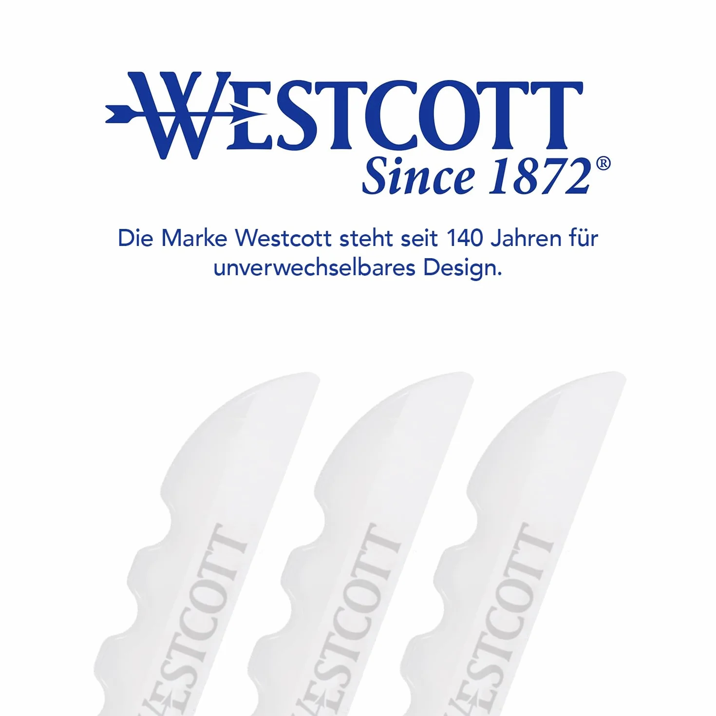 Westcott Ceramiczne ostrze wymienne (3 sztuki)