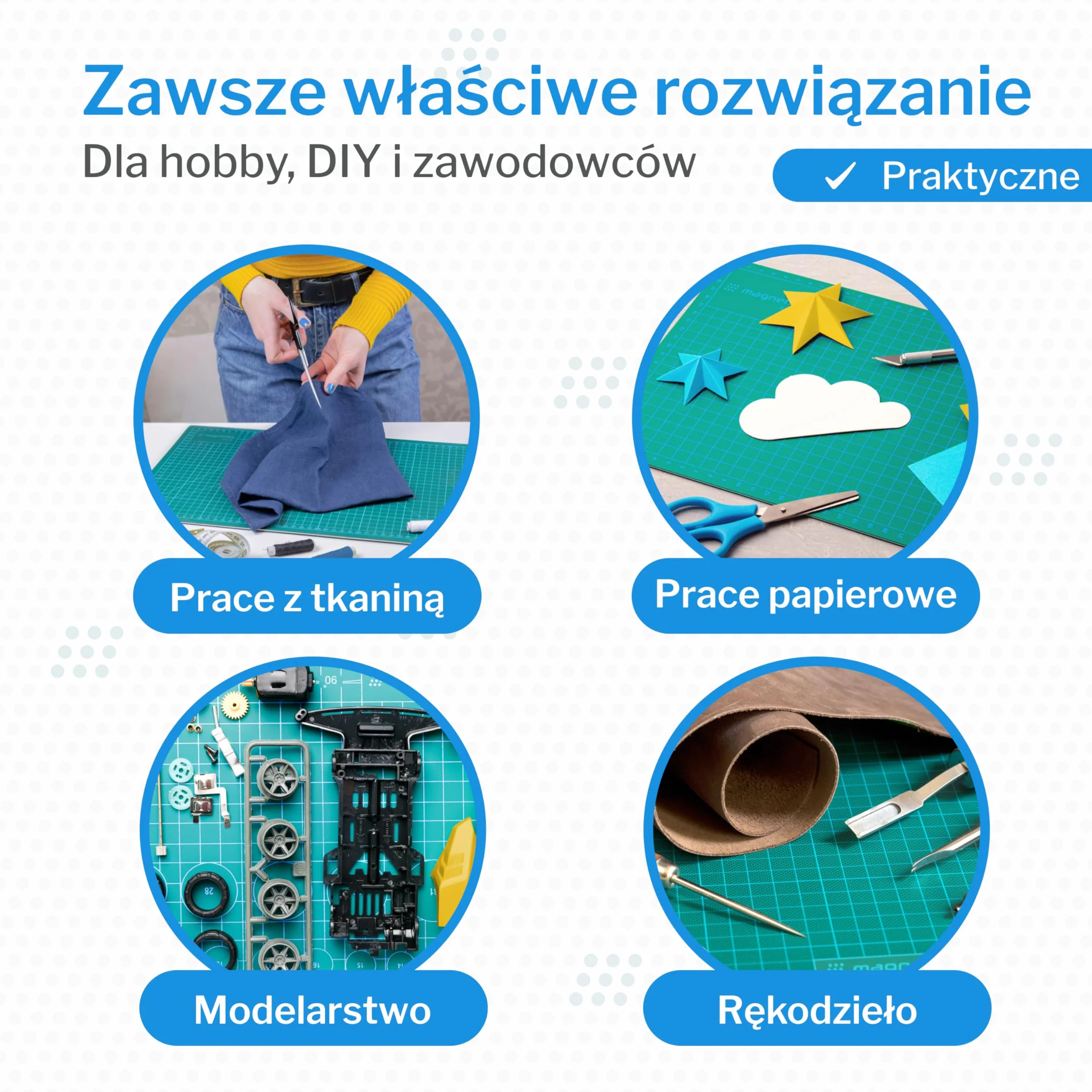 mata do cięcia A2 | podkładka do cięcia samoregenerująca, dwustronna, zielona 60x45 cm | podkładka do prac kreatywnych do rękodzieła, szycia, cięcia | cutting mat