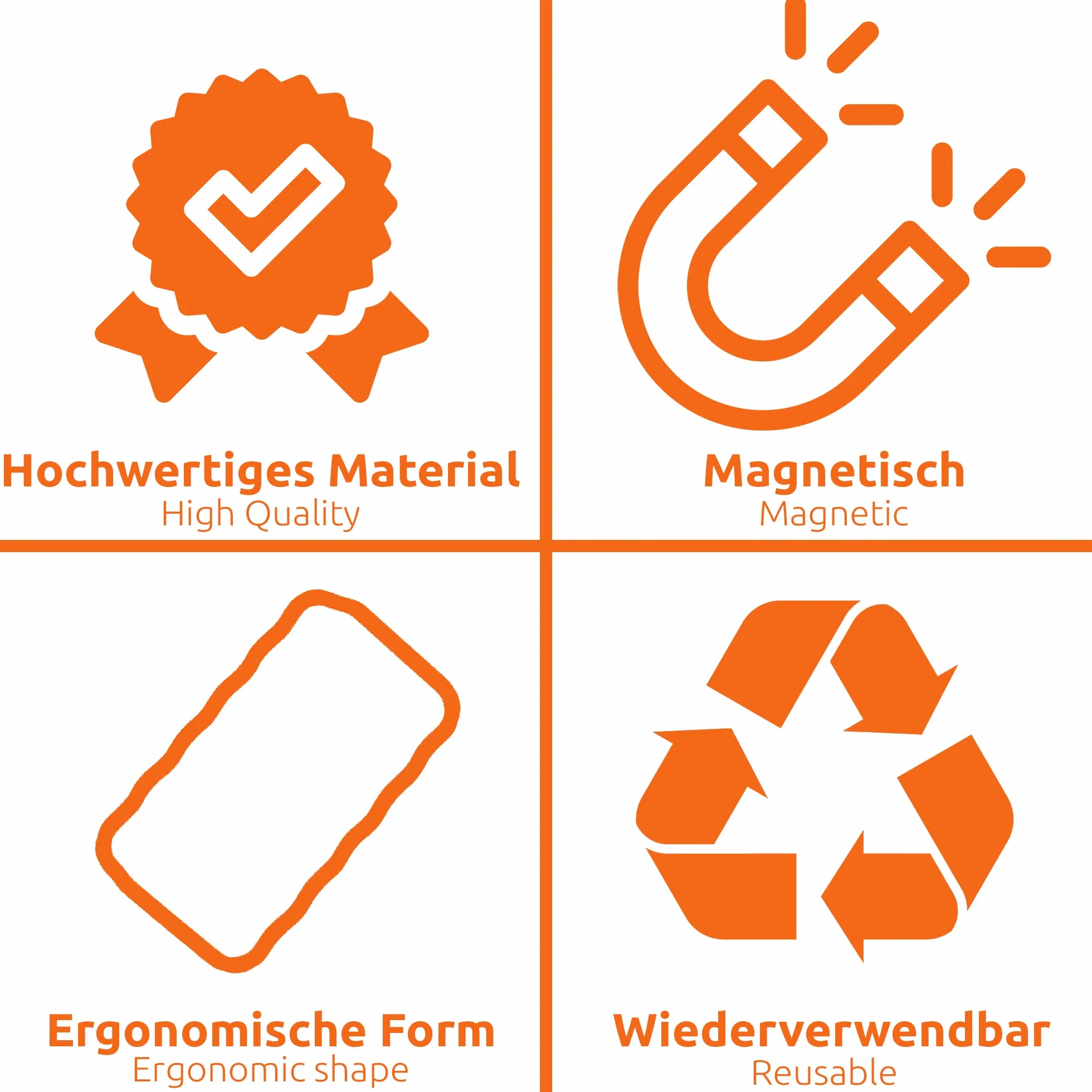 ECENCE Gąbka do tablic suchościeralnych Zestaw 5 sztuk - czyszczenie flipchartów, tablic magnetycznych - czyszczenie na sucho powierzchni metalowych - dokładne czyszczenie, czyste ręce
