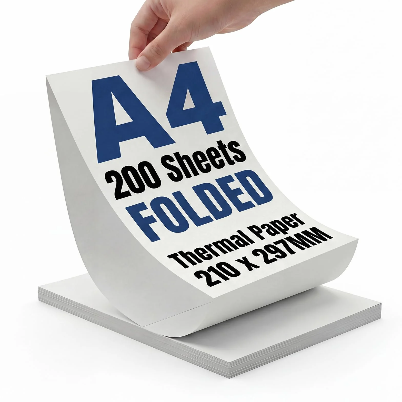 200 arkuszy papieru termicznego A4 do drukarek termicznych, kompatybilnego z większością drukarek termicznych A4, szybkoschnący papier termiczny do dokumentów, stron internetowych, zdjęć