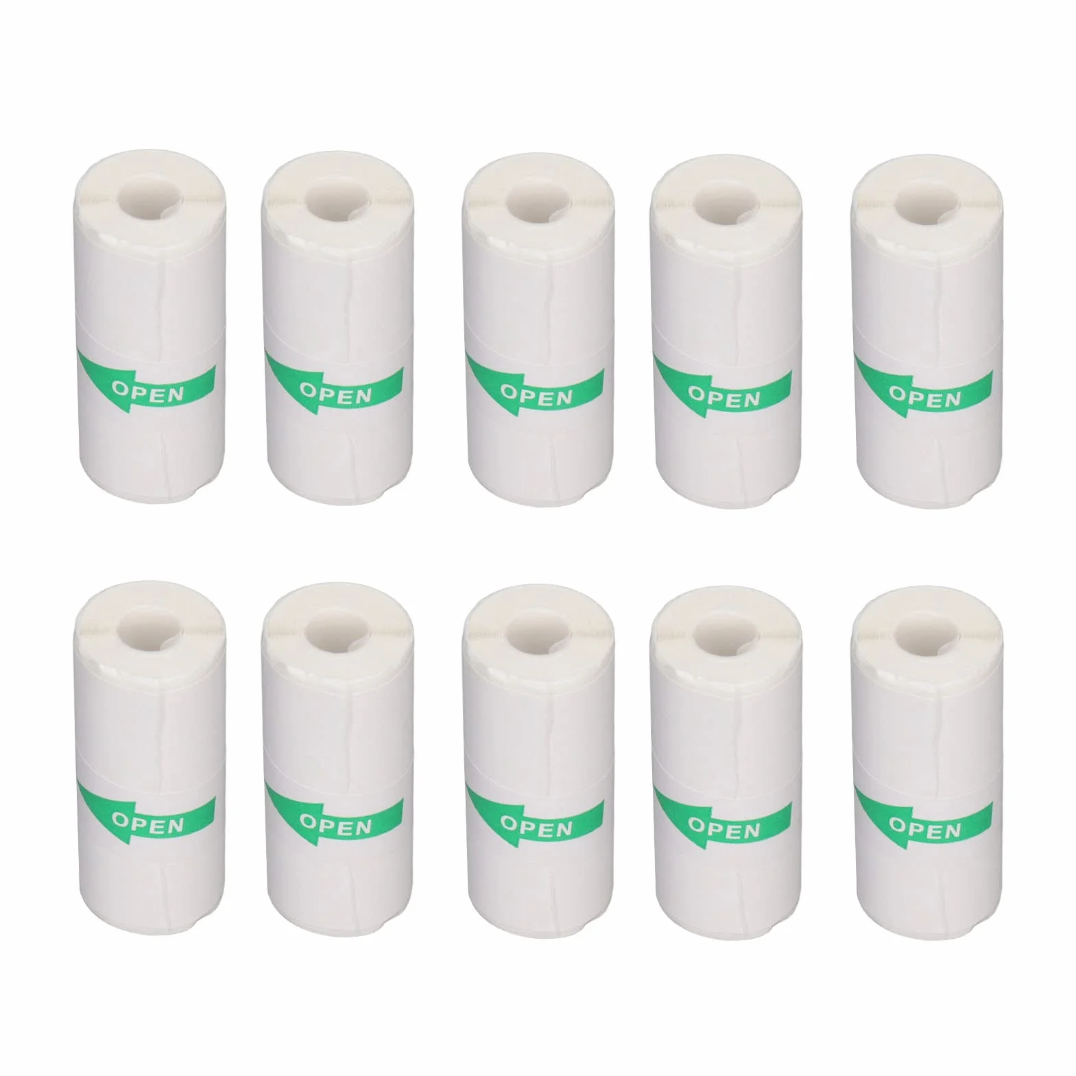 Rolki Papieru Termicznego 57x25mm 10 Rolek Paragon Mini Drukarka Termiczna do POS