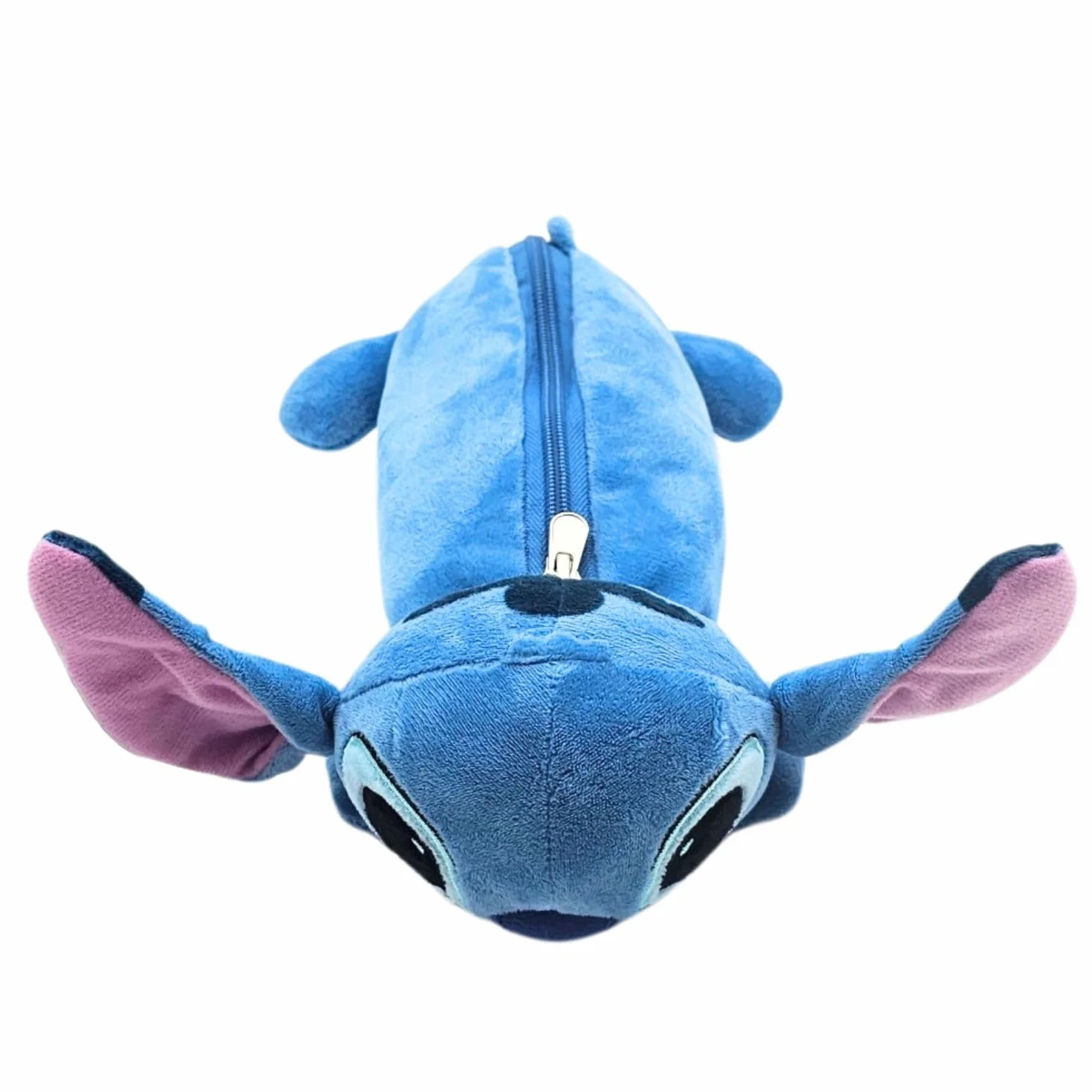 Disney Stitchpiórnik | pluszowy piórnik dla dzieci | miękki z zamkiem błyskawicznym | zabawne pudełko na długopisy | dla dziewcząt i chłopców | ok. 24 cm