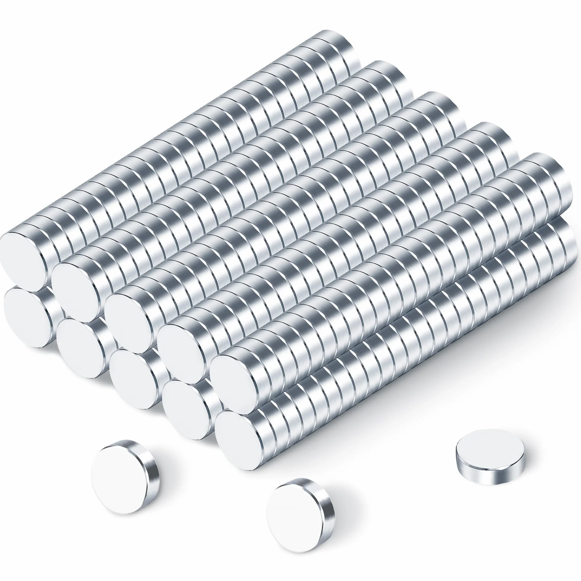Mały magnes neodymowy 5 mm x 2 mm okrągły 240 szt.