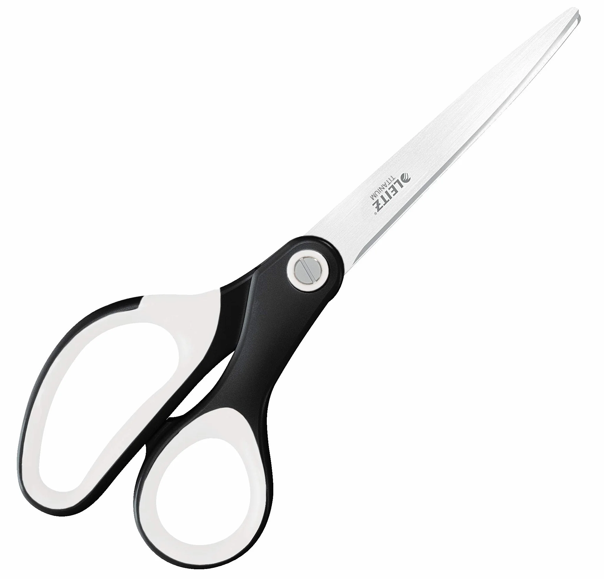 Leitz Nożyczki Tytanowe WOW 6,7x1,5x15 cm Ergonomiczny Czarny