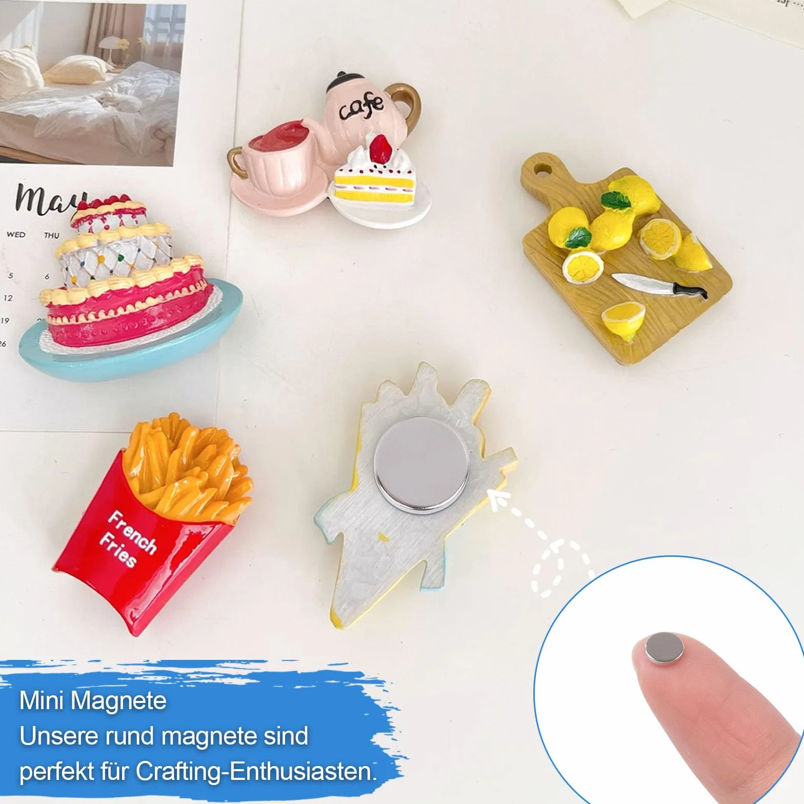 MIN CI 3 x 1 mm mini magnesy mocne, 350 sztuk małych, mocnych magnesów, okrągłe, płaskie magnesy do tablicy magnetycznej, białej tablicy magnetycznej