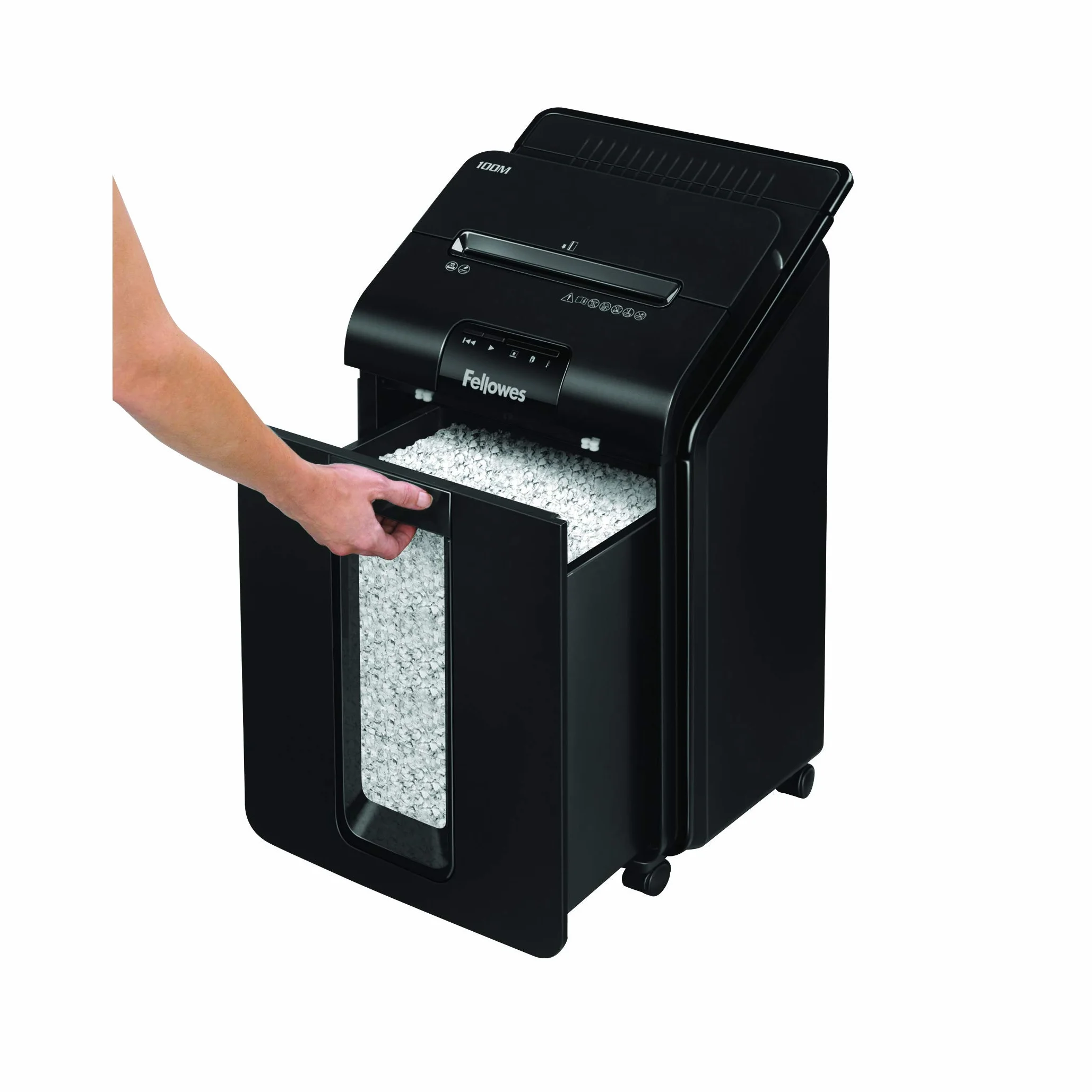 Fellowes Niszczarka Do Dokumentów 100 Arkuszy Czarny