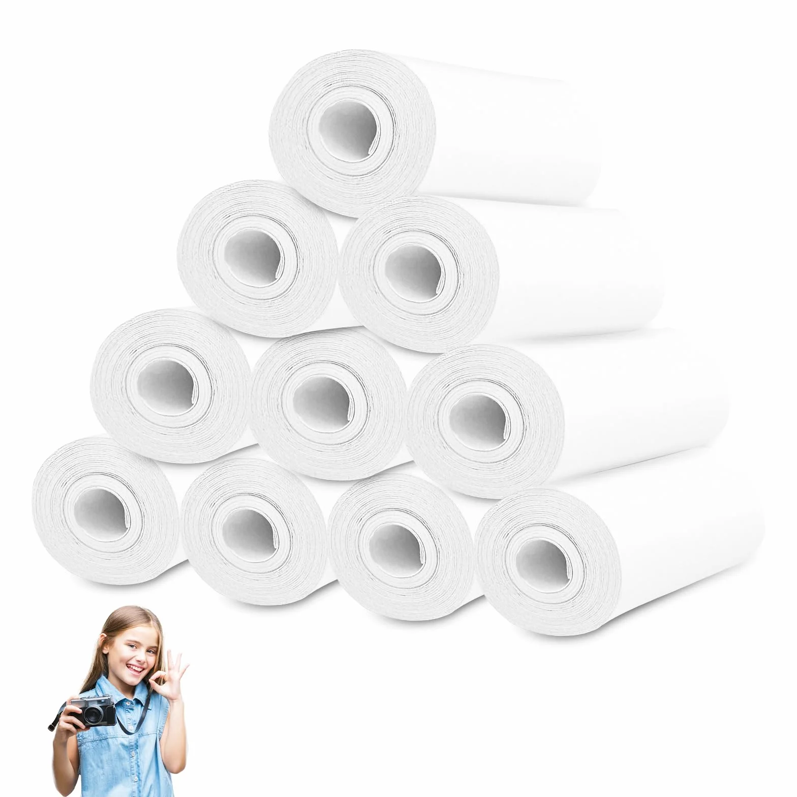Lectorias 10 rolek papieru termicznego
