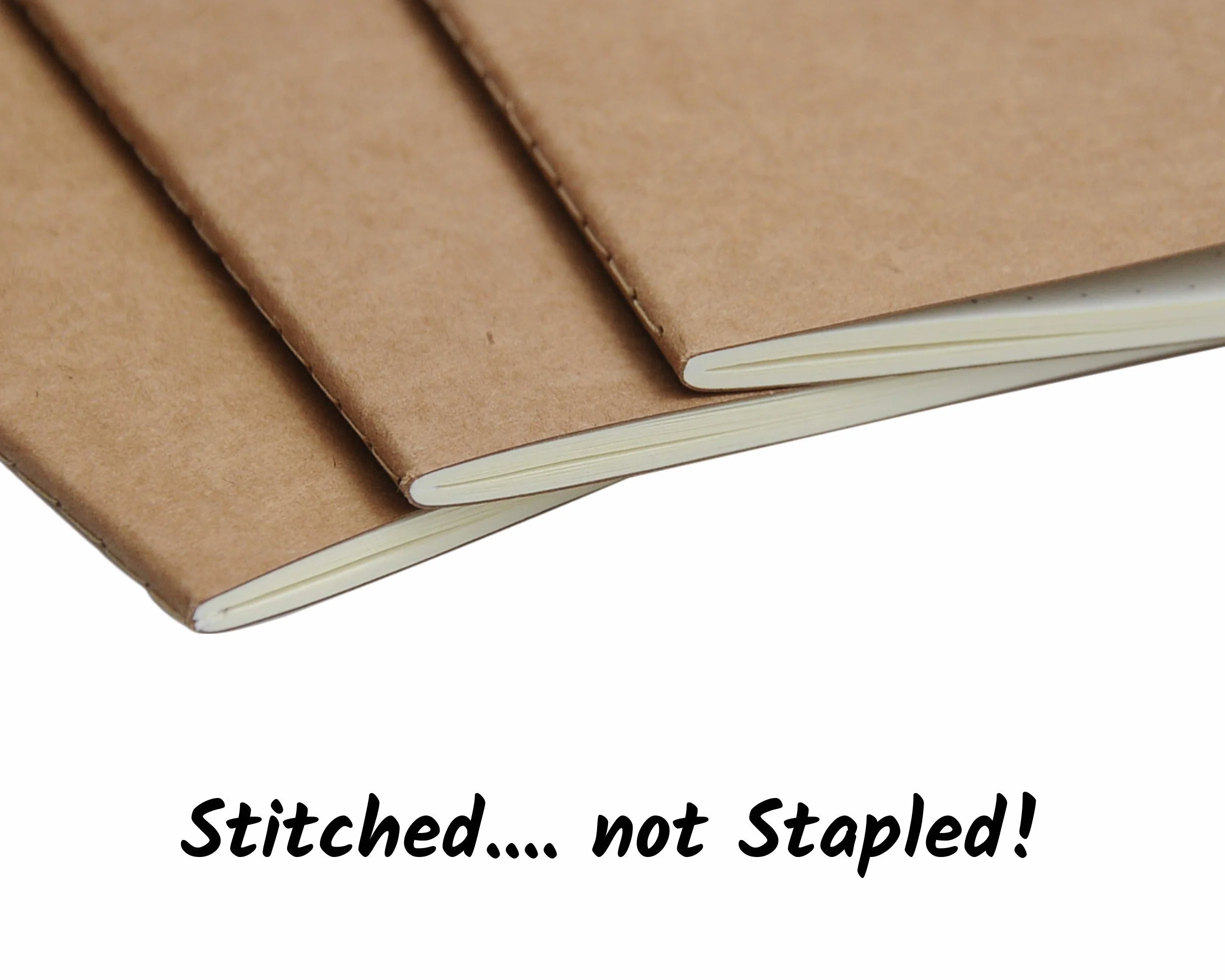 Notatniki Standardowe 21 cm x 11 cm Papier w Linie Zestaw 3 Szt. Wkładki Do Notatników