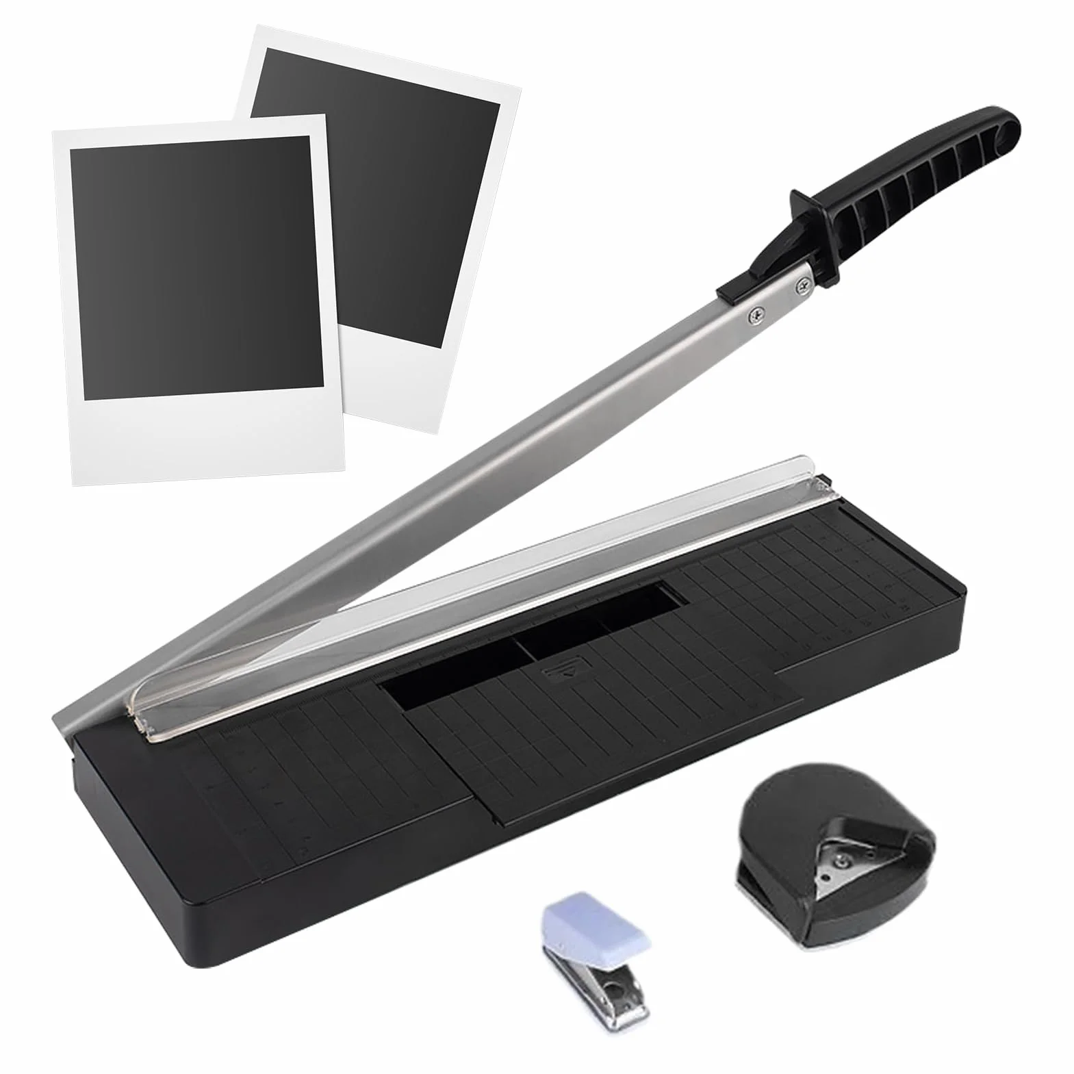 Heavy Duty Paper Cutter 13.39x4.13in Photo Trimmer Precision Blade for Scrapbooking
