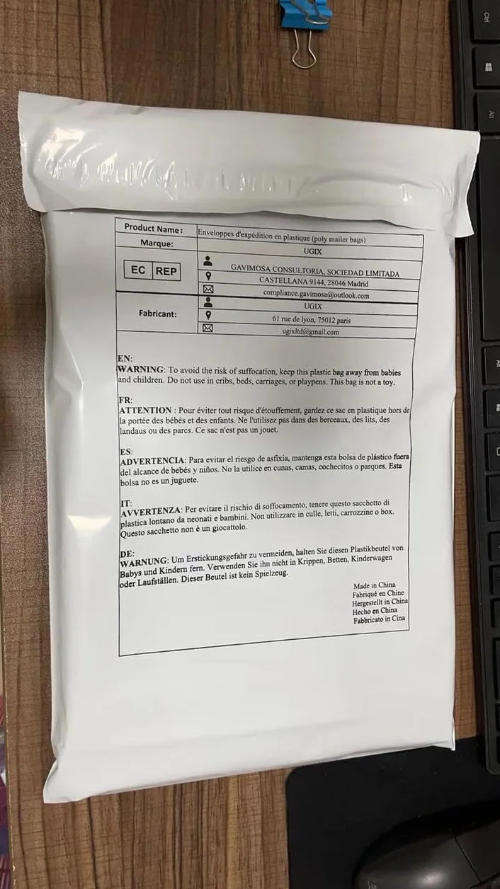 Koperty wysyłkowe Vinted samoprzylepne torby wysyłkowe wodoodporne na rzep 30 szt. 3 rozmiary białe