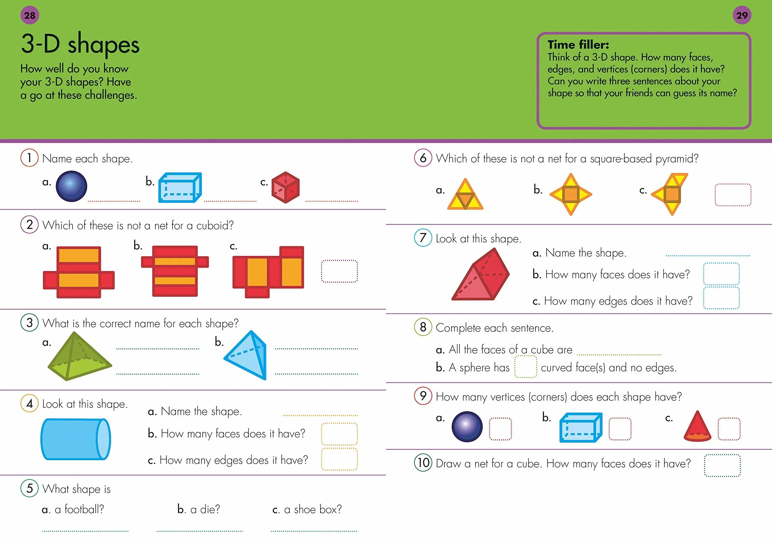 10 Minutes A Day Maths, Ages 7-9 (Key Stage 2): Supports the National Curriculum, Helps Develop Strong Maths Skills