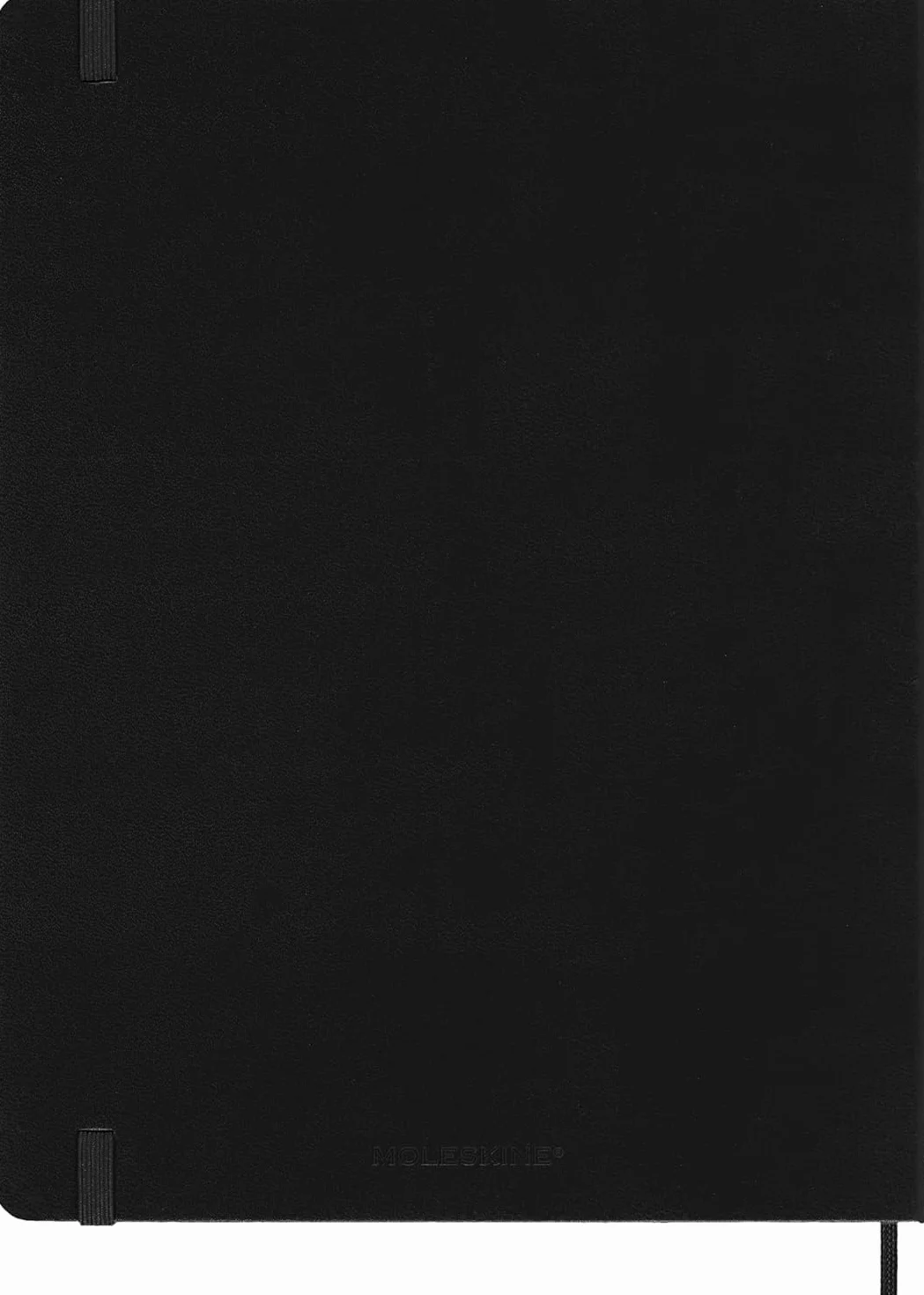 Moleskine Planer tygodniowy 12 miesięcy 2025 twarda okładka czarny 19 x 25 cm