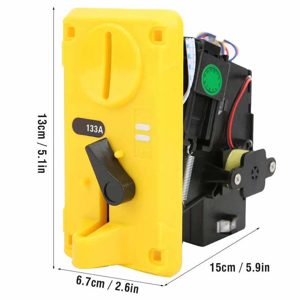 Tester monet porównawczy z osłoną LED, sortownik (YELLOW)