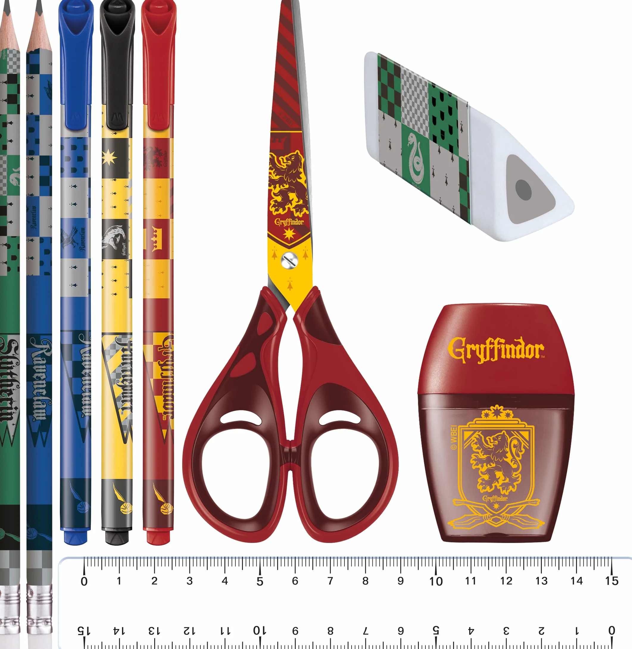 Maped Harry Potter Zestaw przyborów szkolnych 10 sztuk