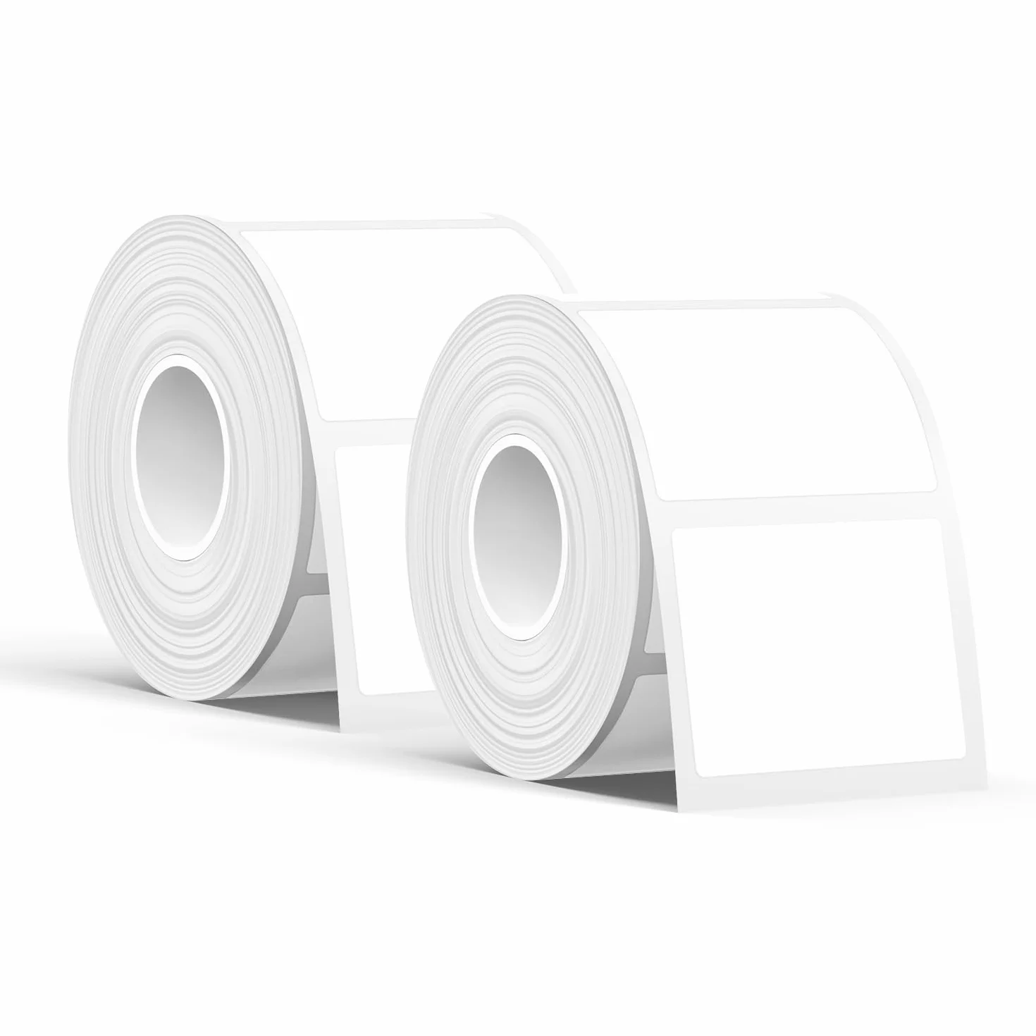 SUPVAN T50M Pro Taśma Do Drukarki Etykiet 40x30 mm 250 Etykiet 2 Rolki Czarny Na Biały