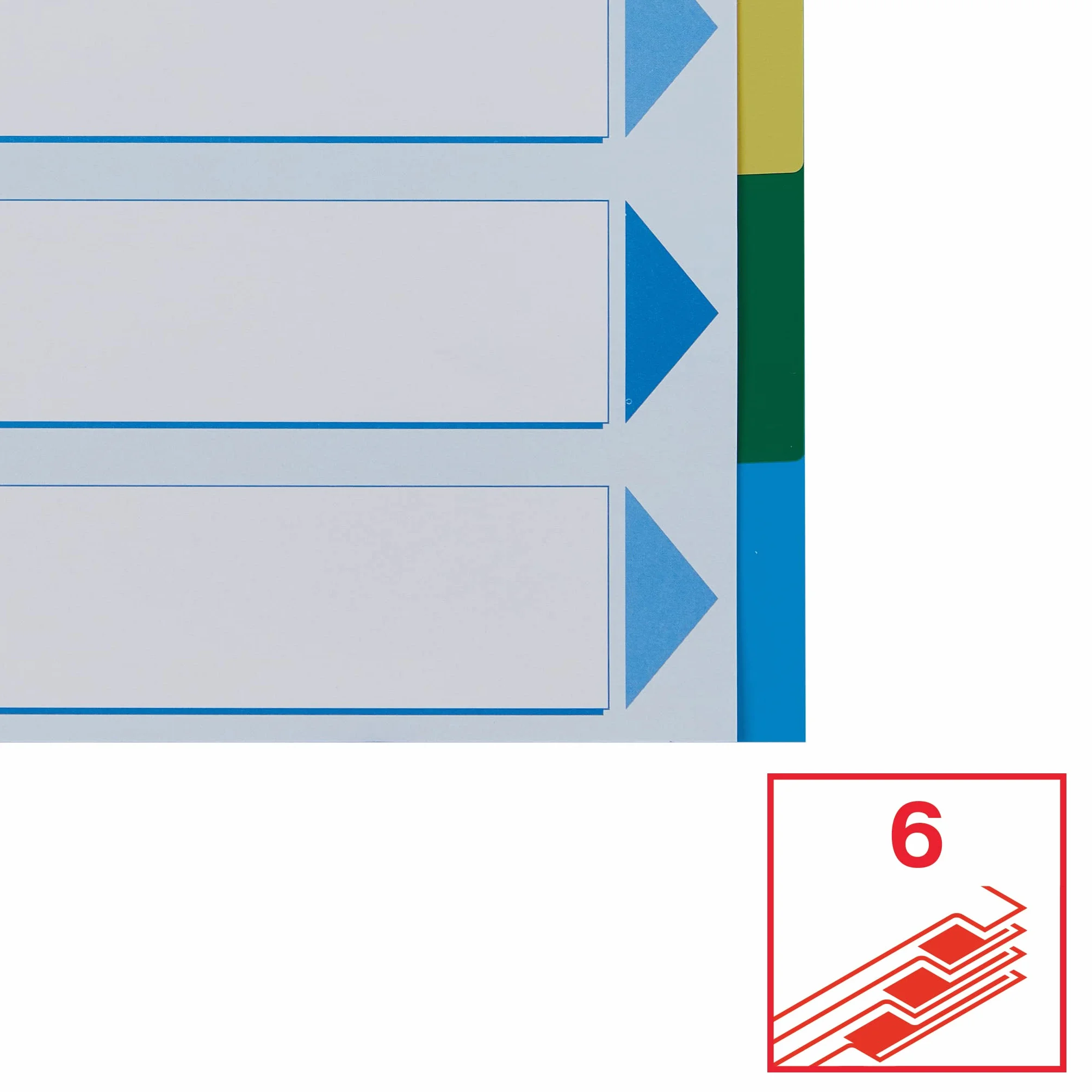 Esselte 15260 Notatnik, Wielokolorowy, A4