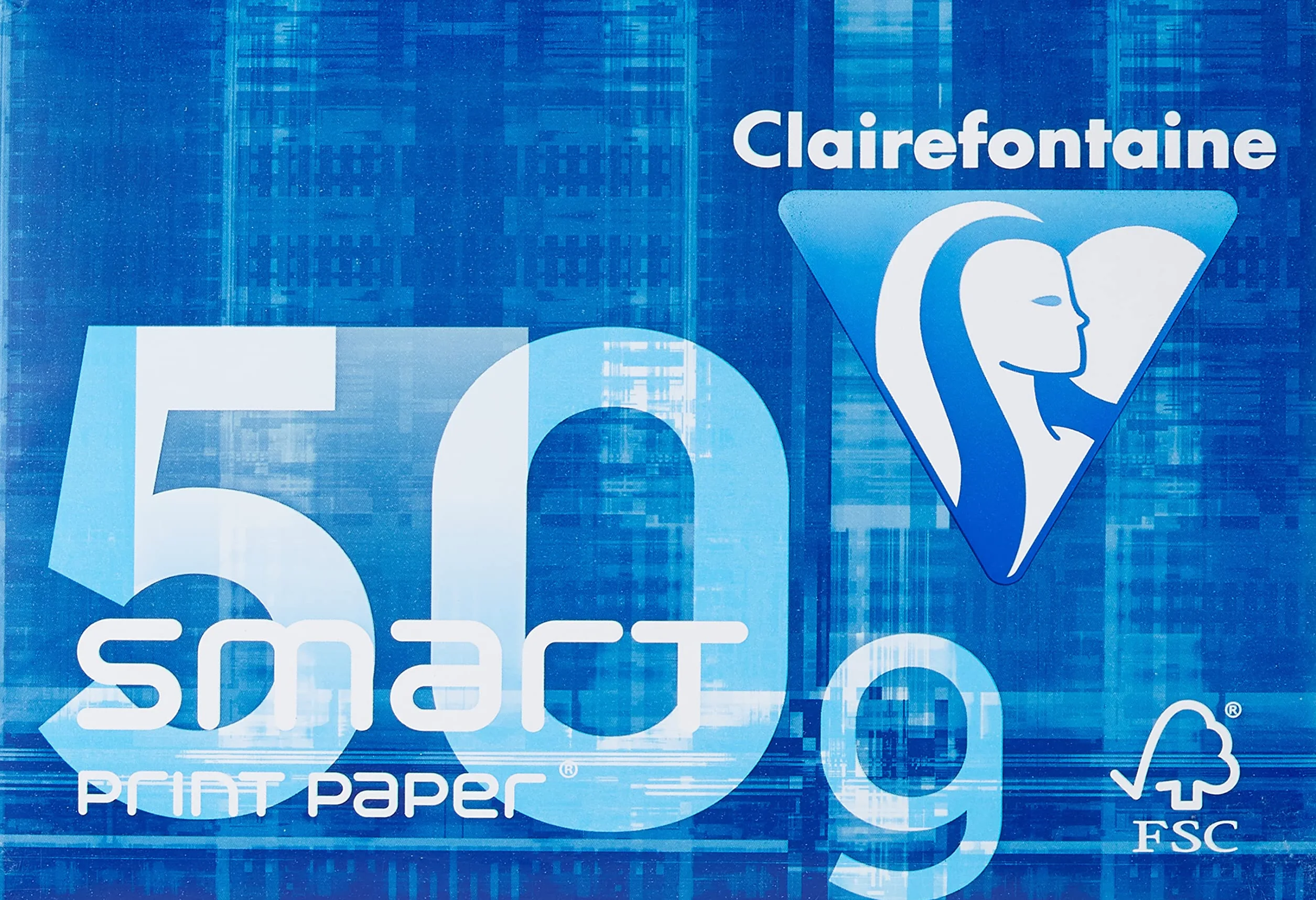Clairefontaine 1932C DIN A4 biały 50 g/qm Inh. 500