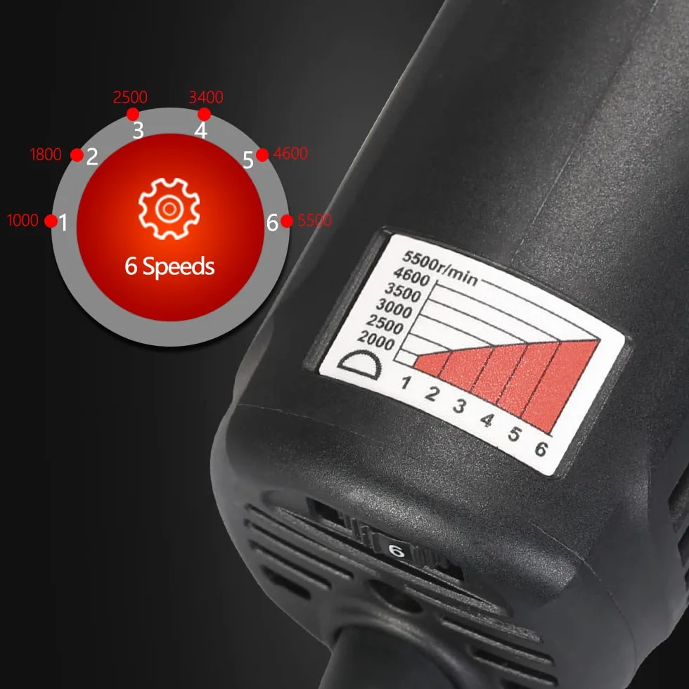 Polerka do buforów, SPTA 3 cale 10 mm orbita 780 W polerka orbitalna do automatycznego czyszczenia