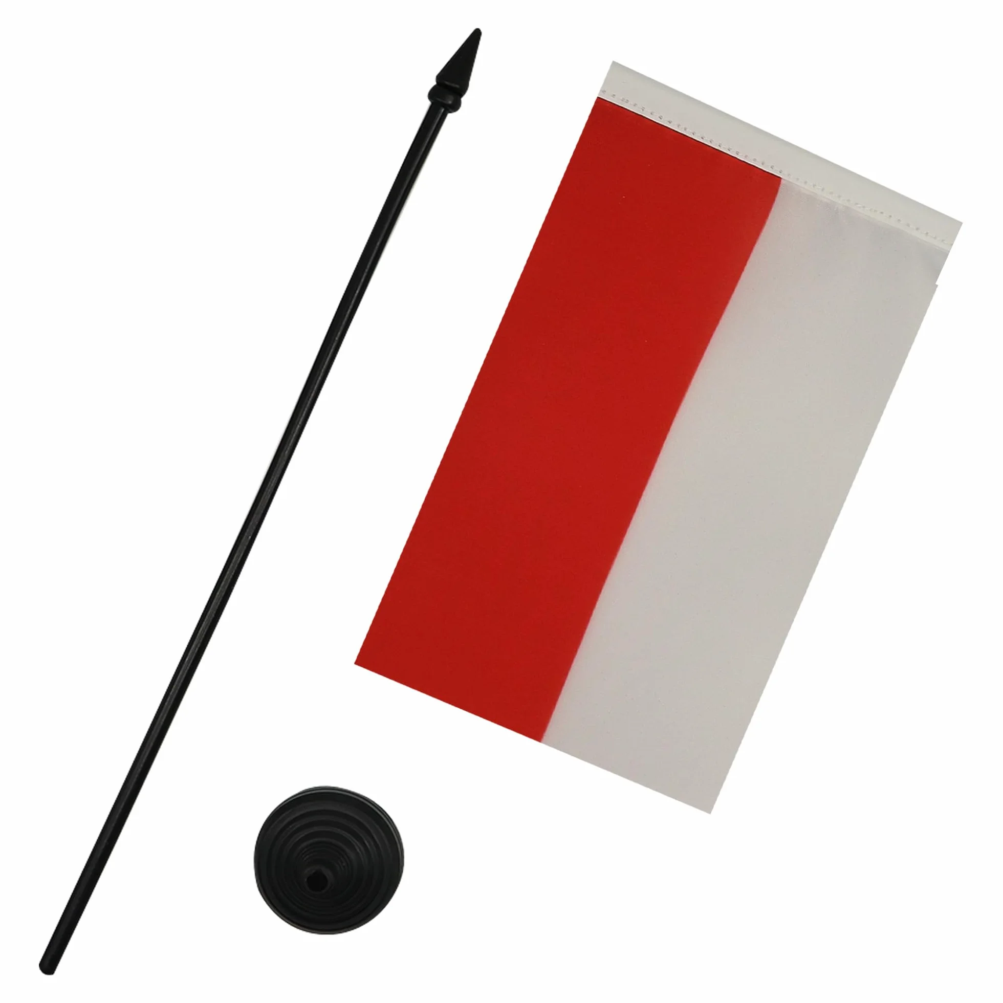 Drapeau de Table Pologne, 15cm x 10cm