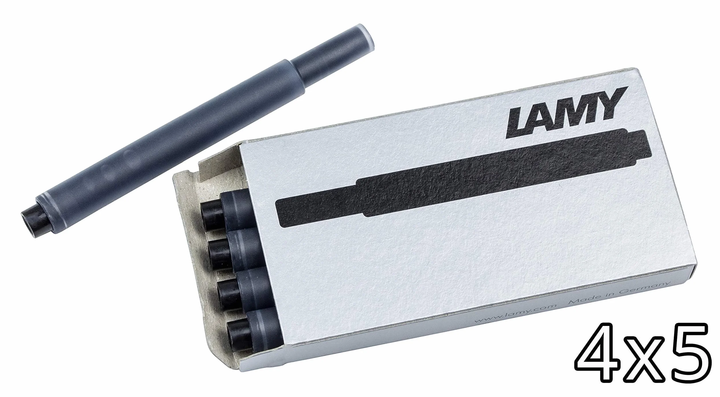 LAMY T10 Czarne wkłady atramentowe do piór wiecznych 4 opakowania