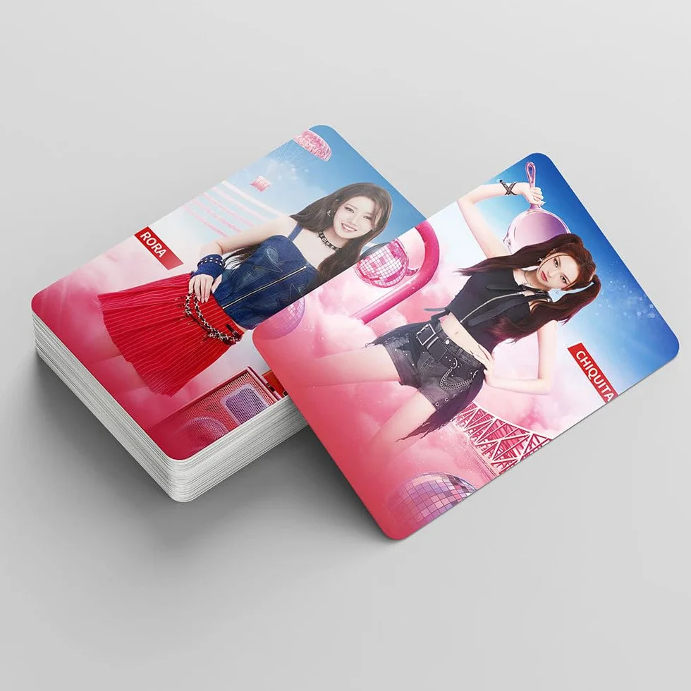 BABYMONSTER Photocards, 55 sztuk Baby Monster Lomo Card, nowy album BM, karty fotograficzne BabyMonster, must-have dla fanów (C)